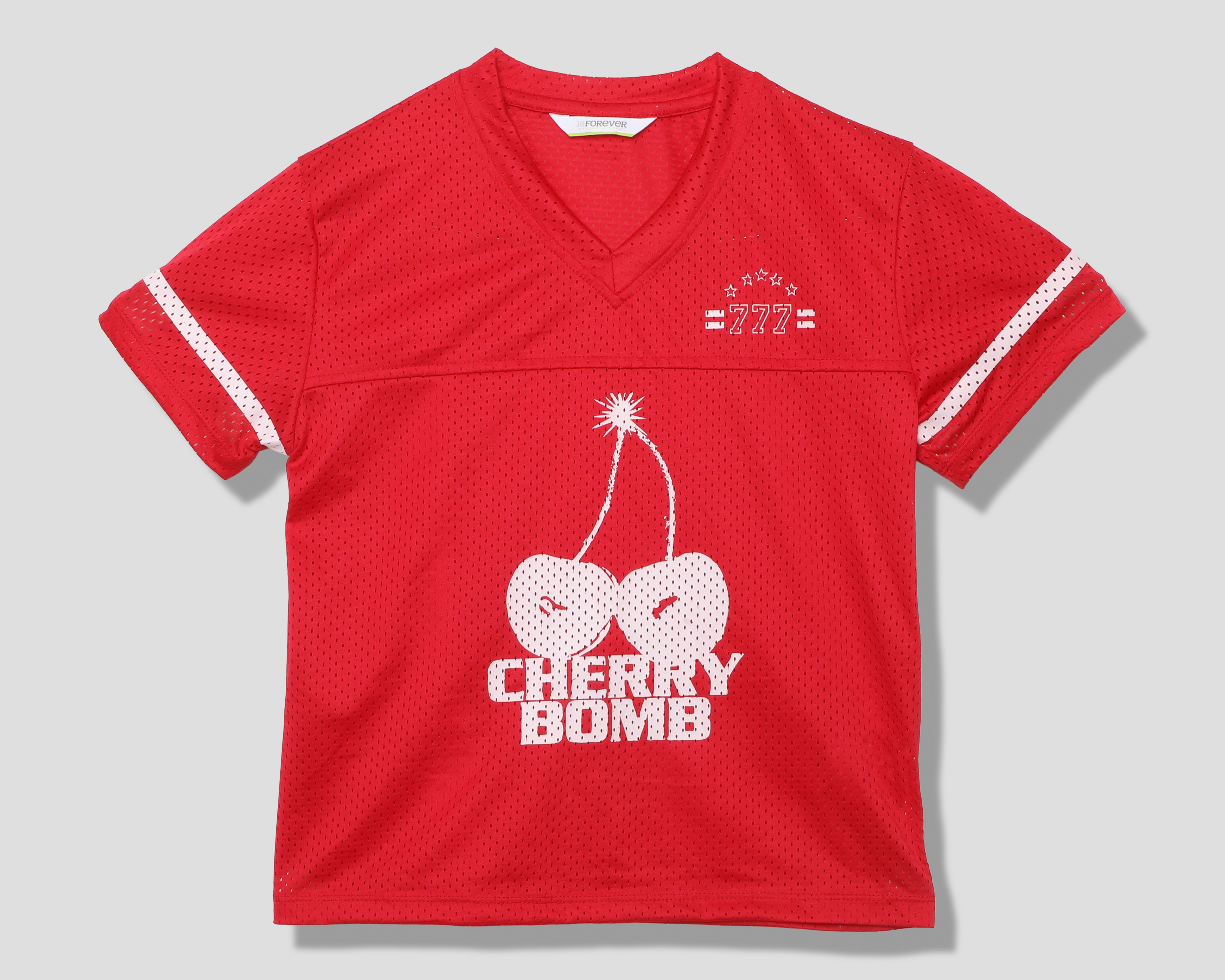 Foto 1 | Foto 1 | Playera de Cuello Redondo Roja 18 Forever Juvenil