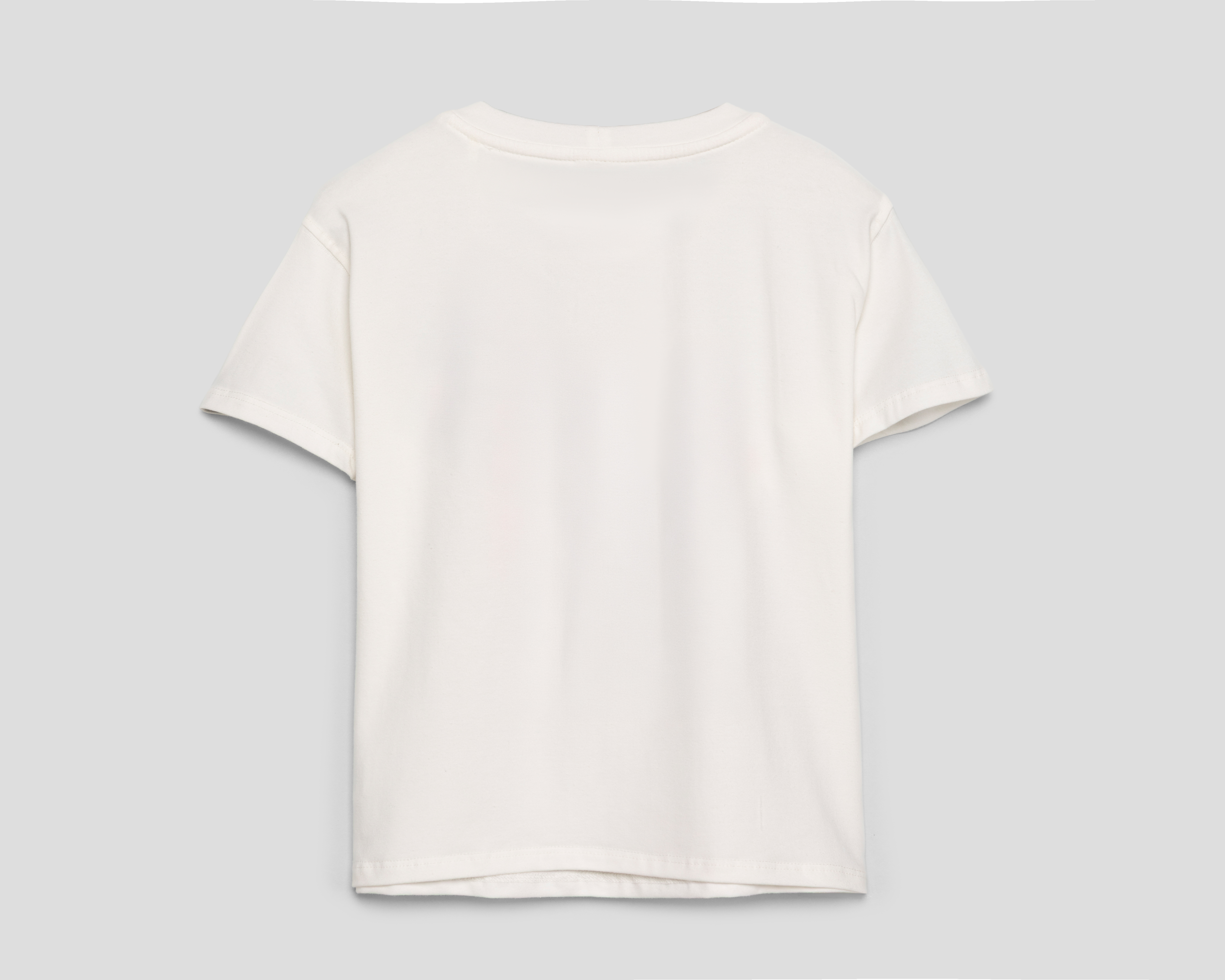 Foto 2 | Foto 2 | Playera de Cuello Redono Blanca Girls Attitude para Niña