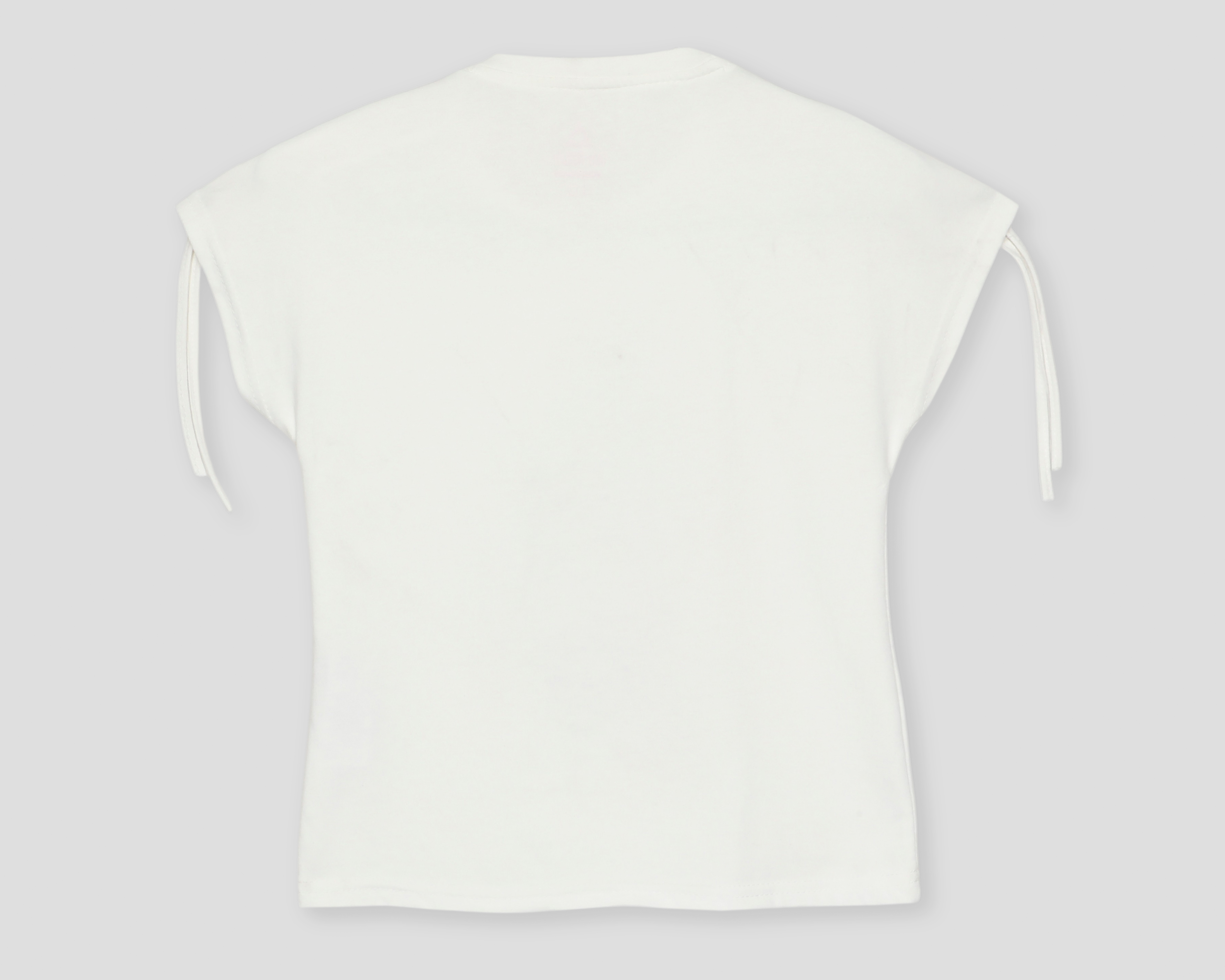 Foto 2 | Foto 2 | Playera de Cuello Redondo Blanca Girls Attitude para Niña