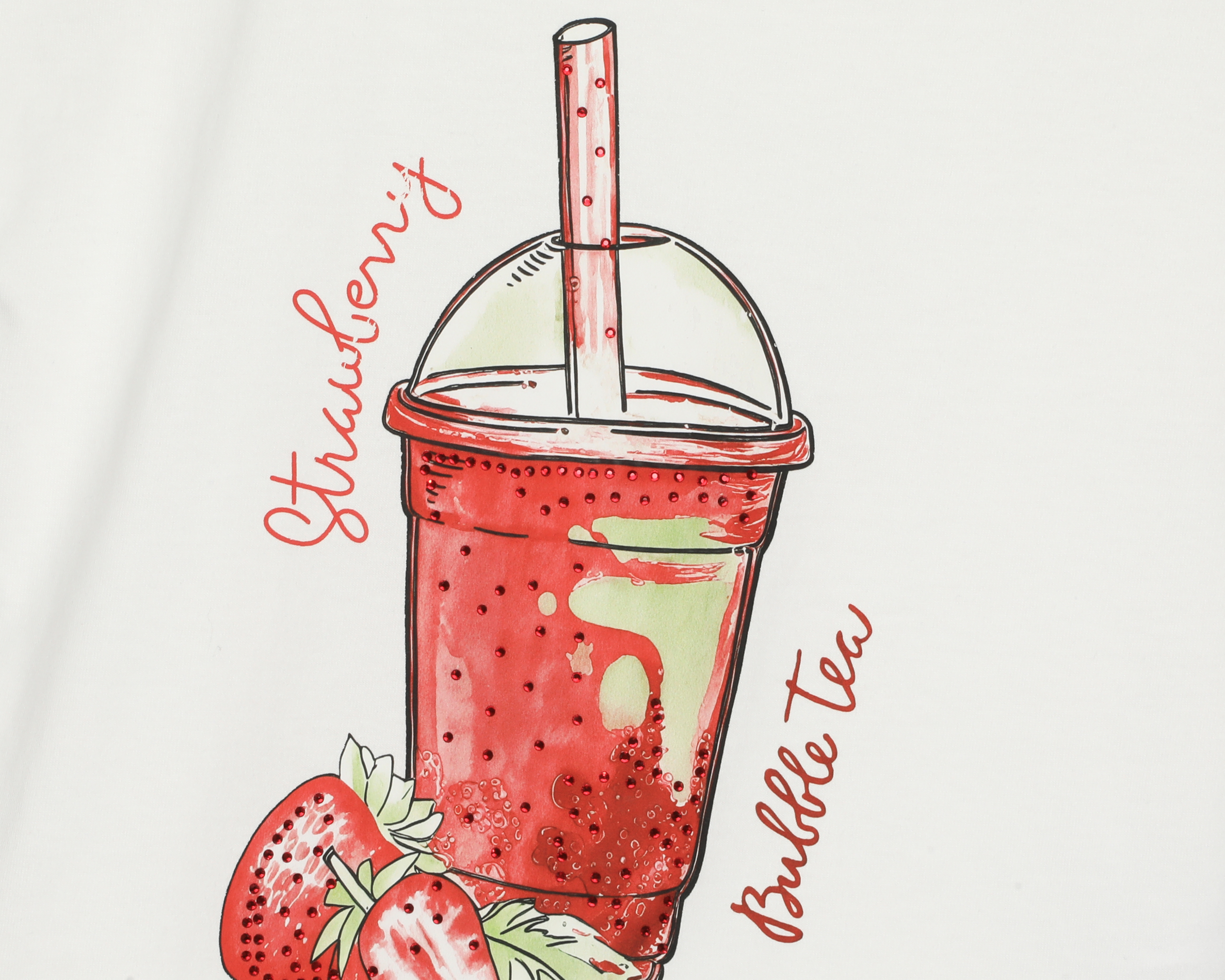 Foto 4 pulgar | Foto 3 | Playera de Cuello Redondo Blanca Girls Attitude para Niña