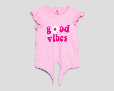 Foto 1 | Foto 1 | Playera de Cuello Redondo Rosa Girls Attitude para Niña