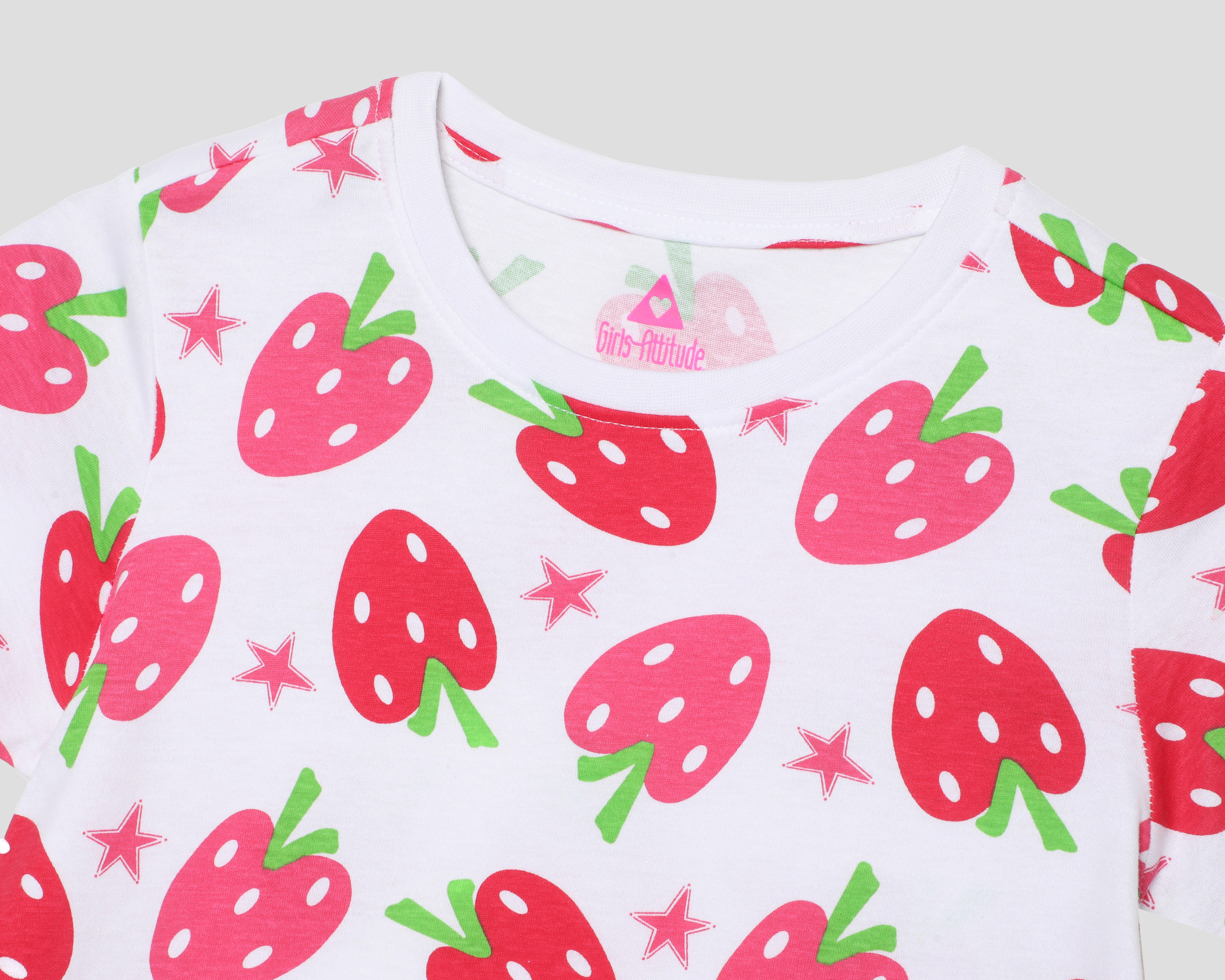 Foto 5 pulgar | Foto 4 | Playera Girls Attitude para Niña 2 Piezas