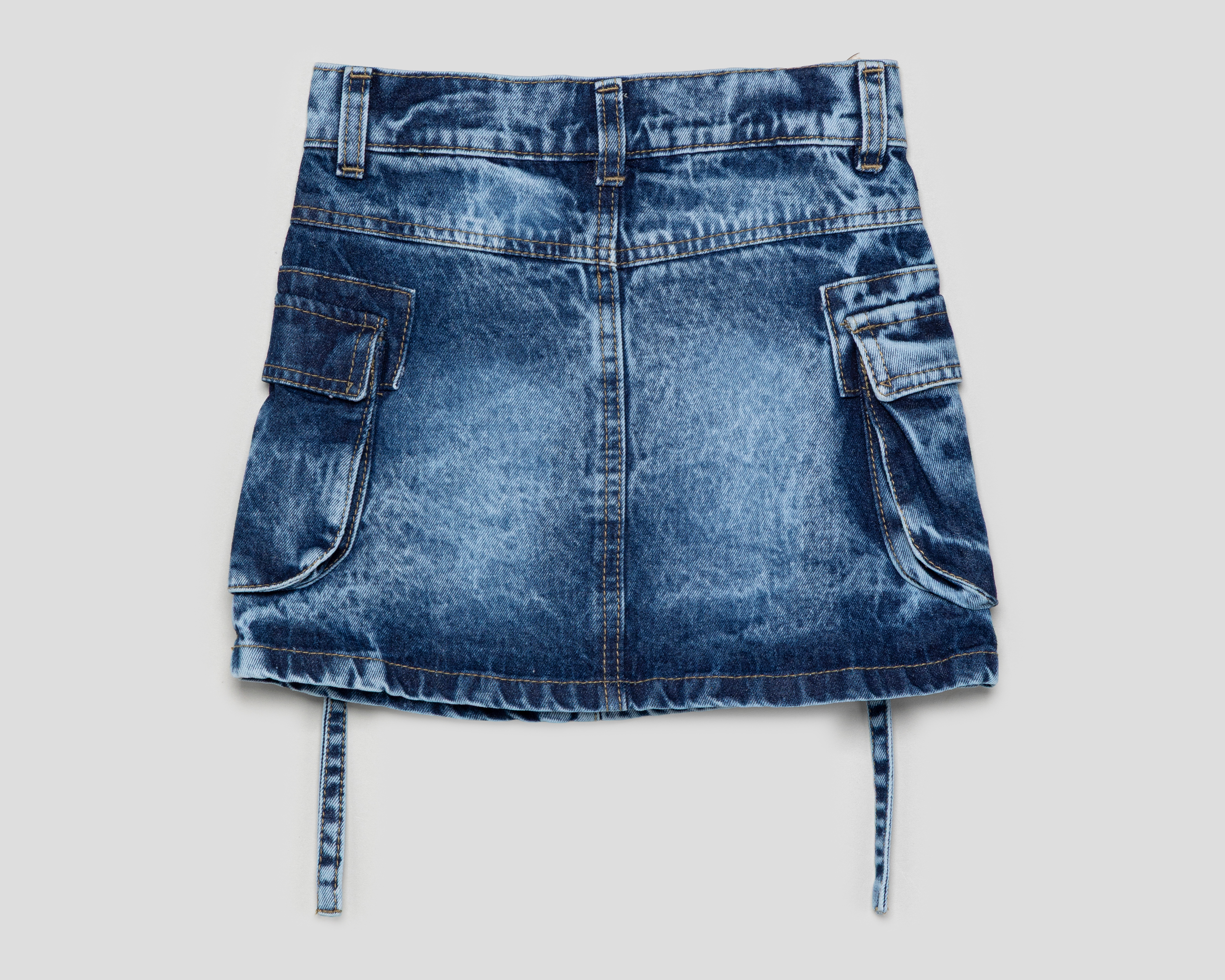 Foto 3 pulgar | Foto 2 | Falda Azul Refill para Niña