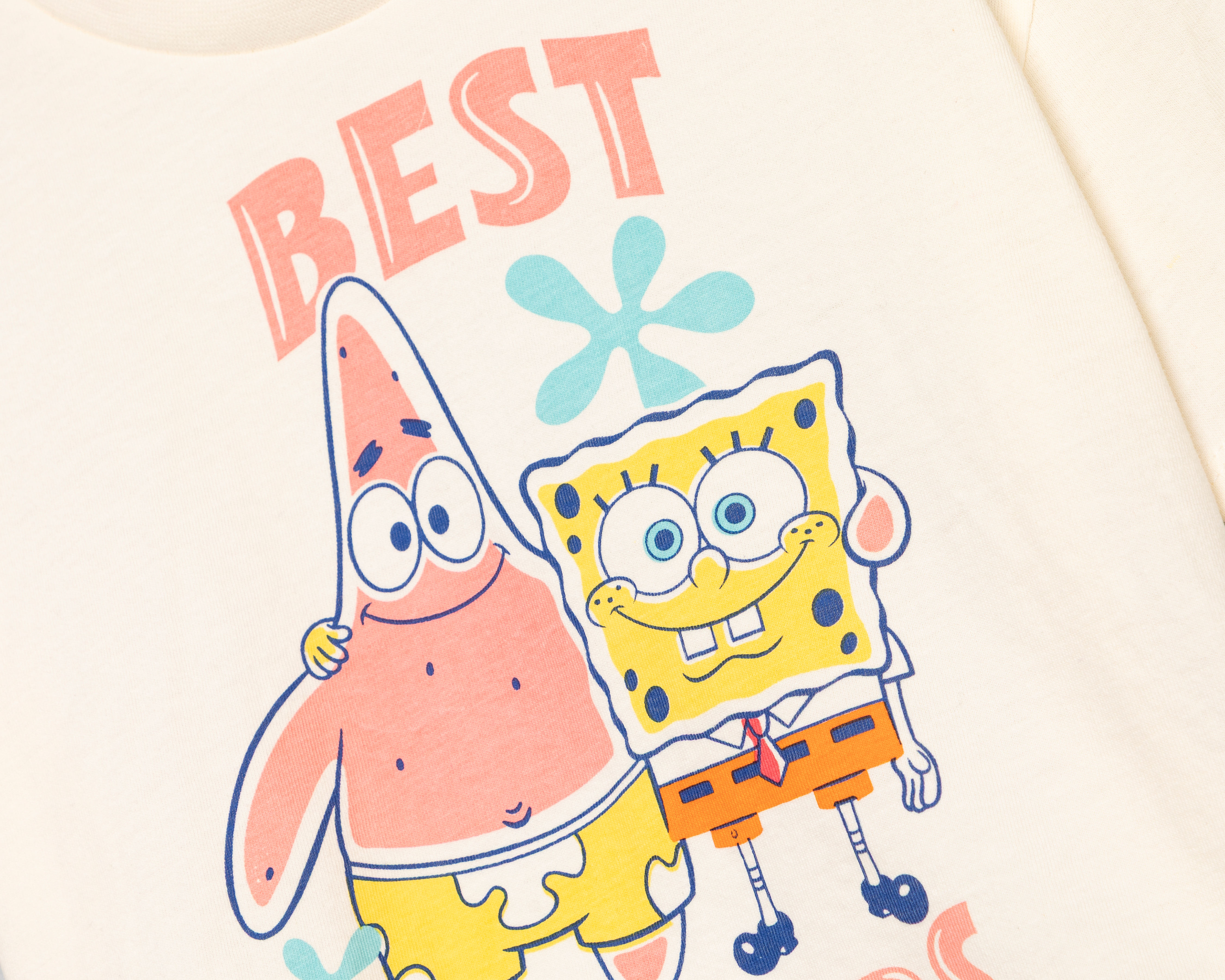 Foto 5 pulgar | Foto 4 | Playera Bob Esponja para Niña 3 Piezas