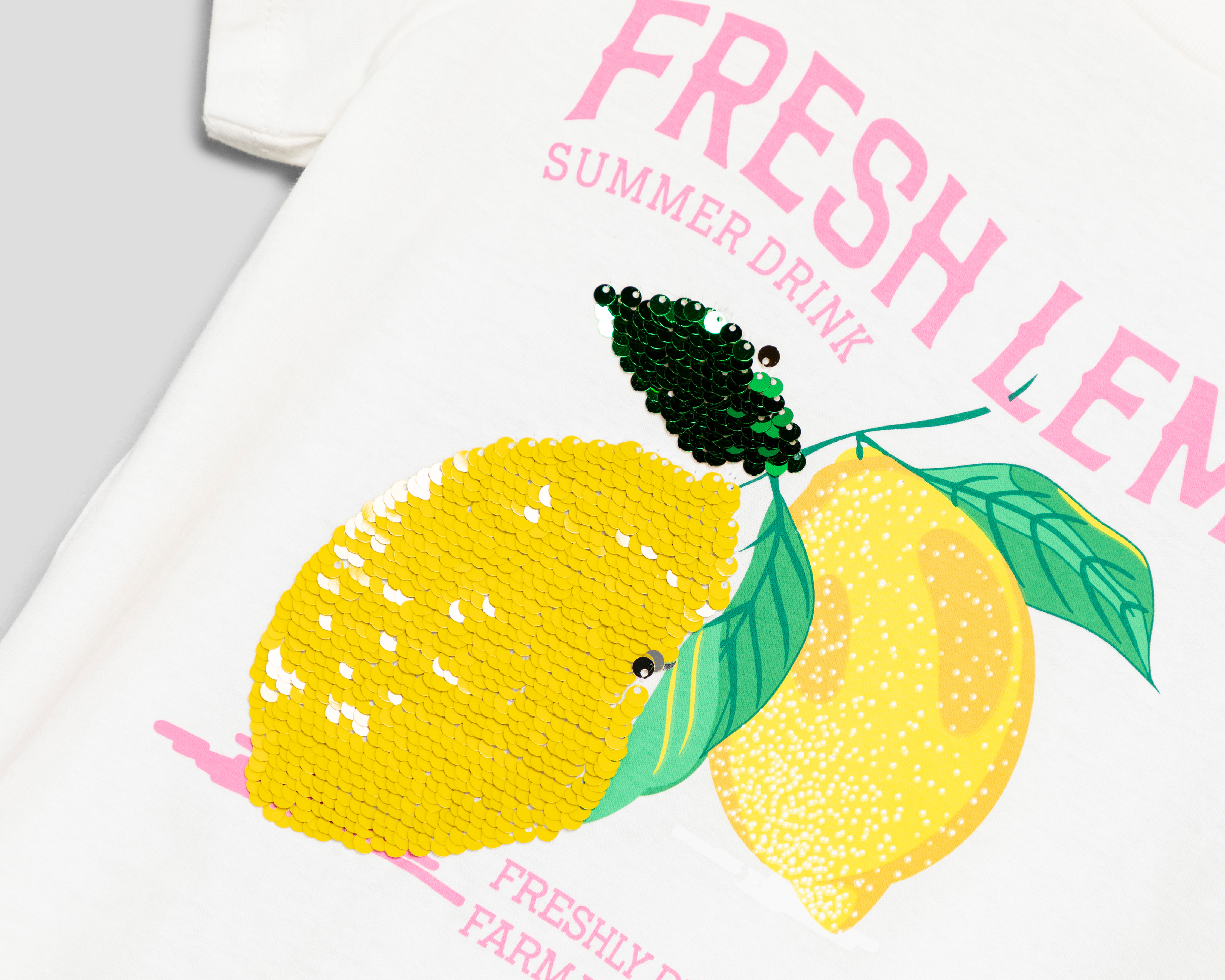 Foto 3 | Foto 3 | Playera de Cuello Redondo Blanco Girls Attitude para Niña