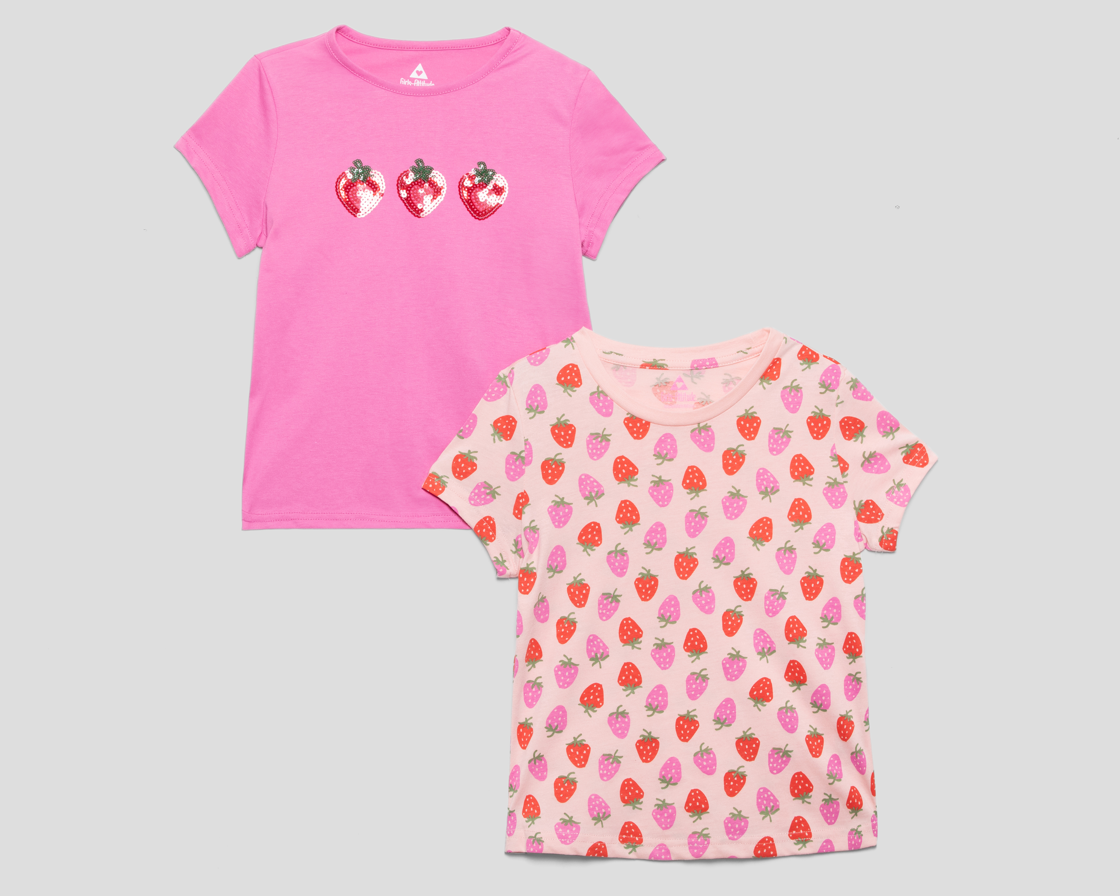 Playera Girls Attitude para Niña 2 Piezas