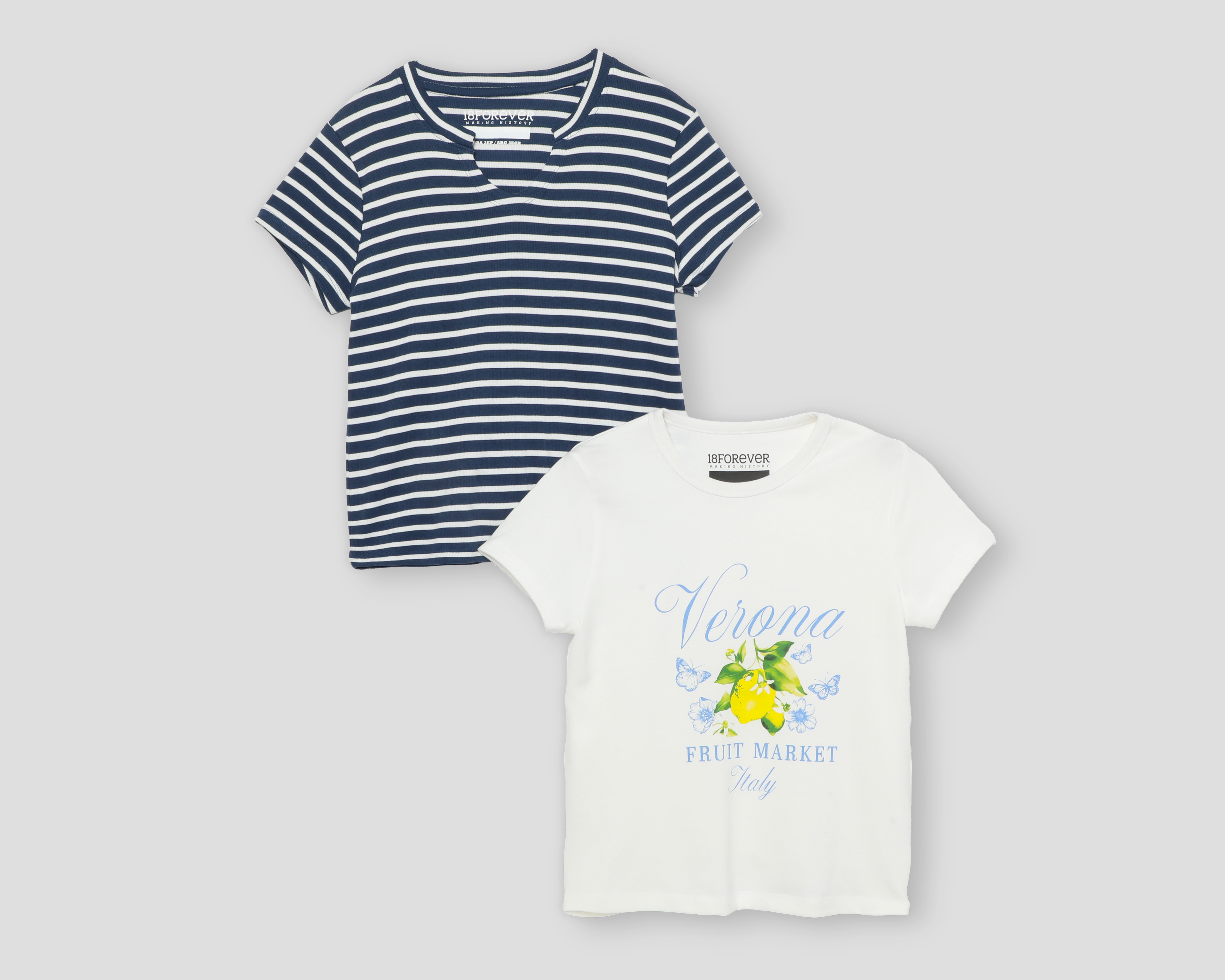 Playera 18 Forever para Niña 2 Piezas