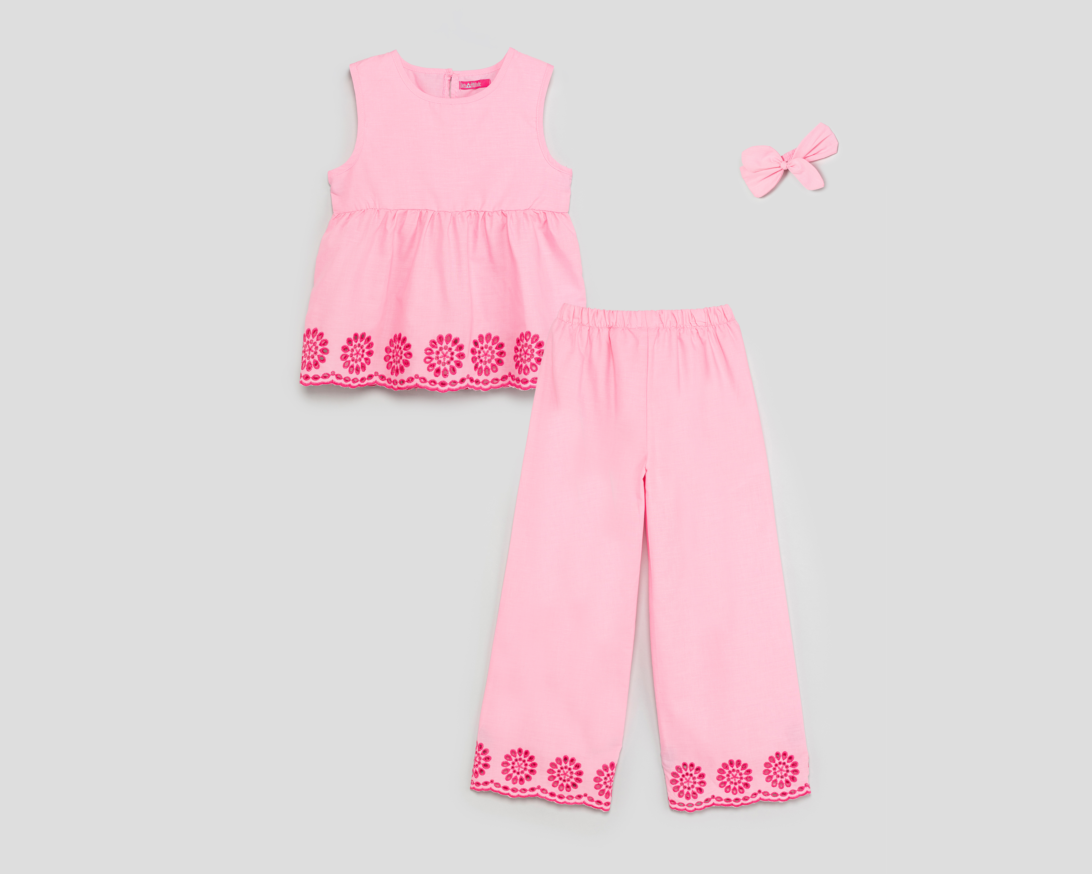 Foto 2 | Foto 2 | Blusa y Pantalón con Moño Girls Attitude para Niña