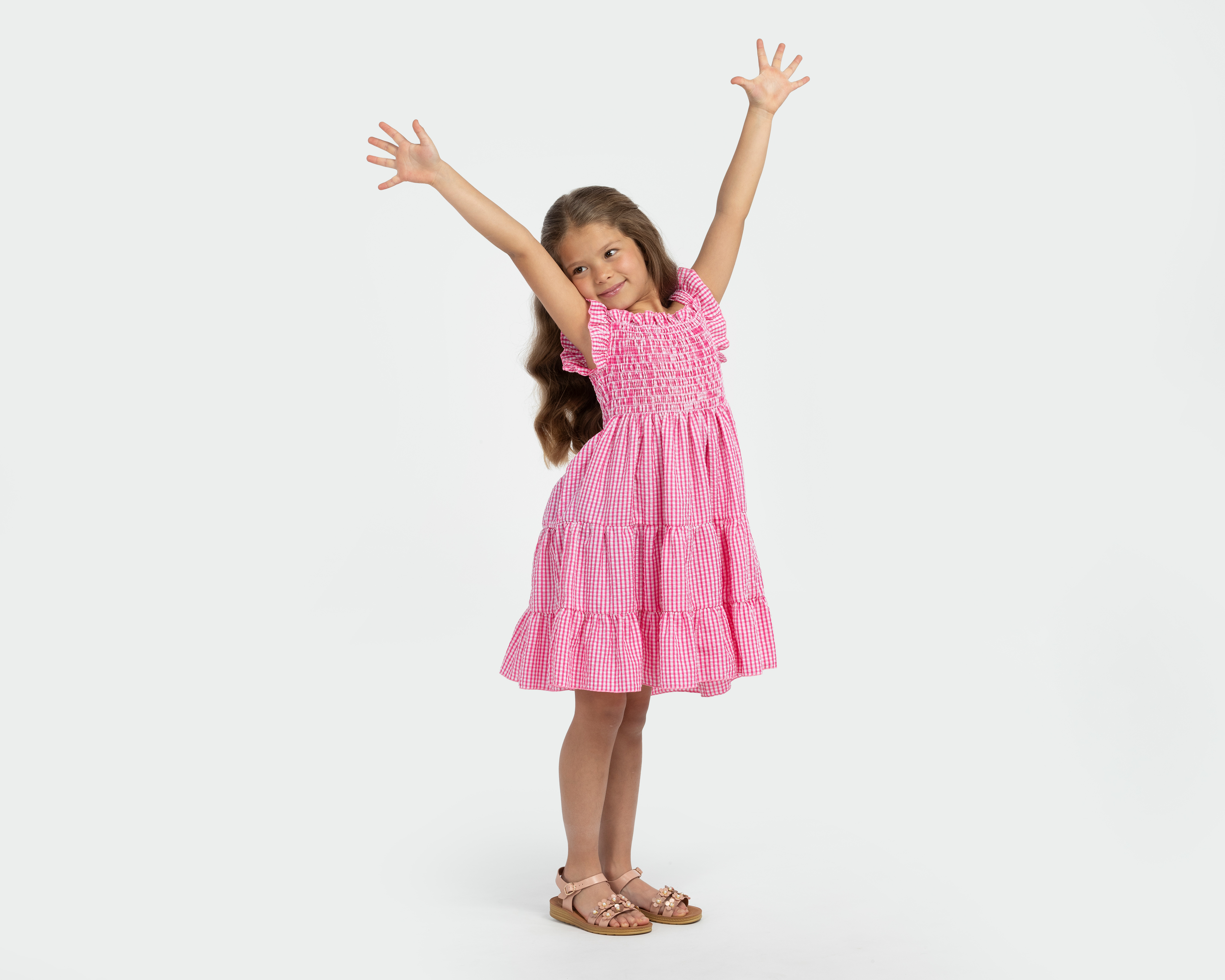 Vestido Rosa Girls Attitude para Niña con Bolsa