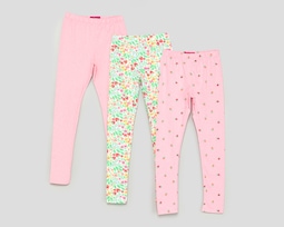 Leggings Girls Attitude para Niña 3 Piezas