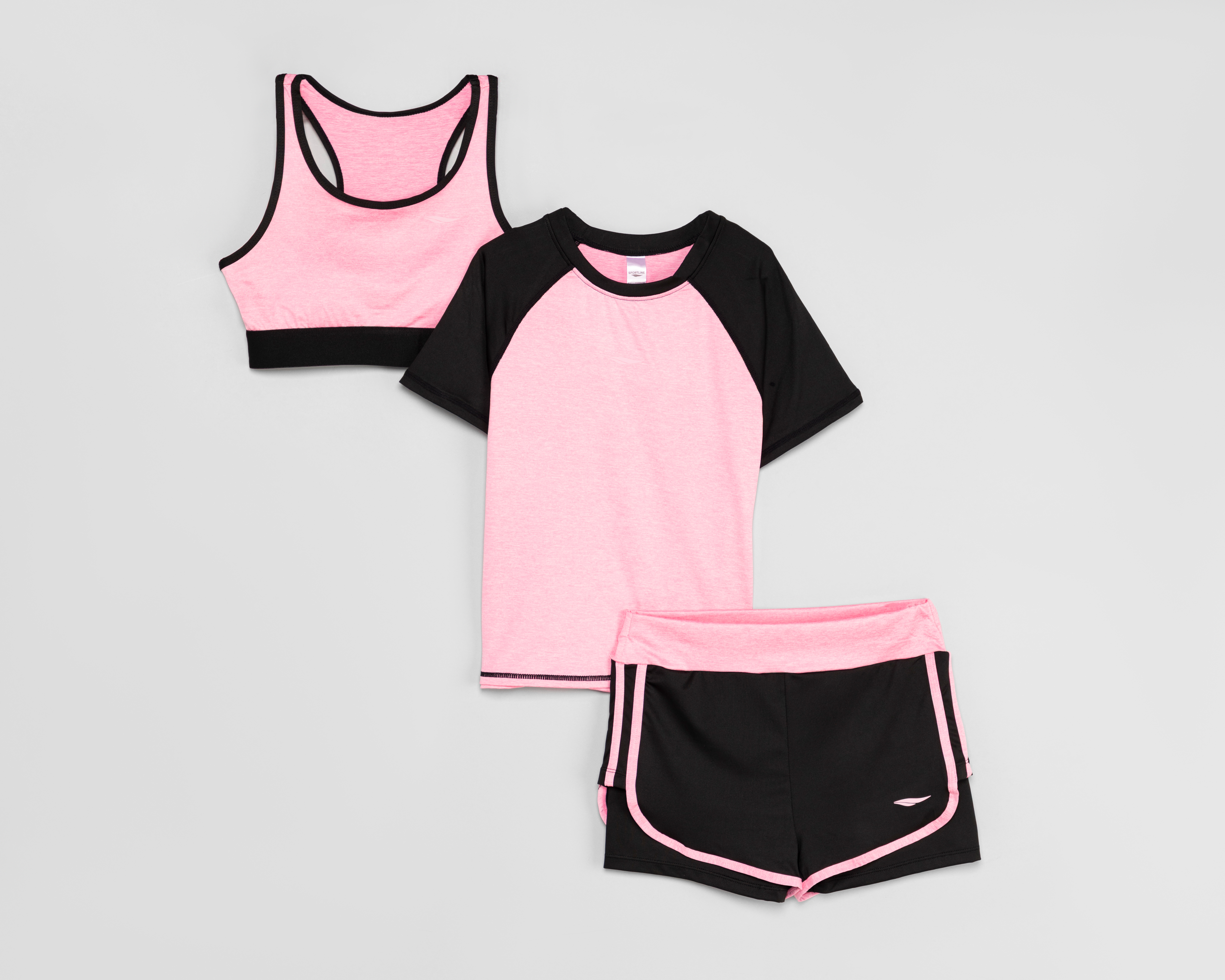 Foto 2 pulgar | Foto 1 | Conjunto Deportivo Sportline para Niña 3 Piezas