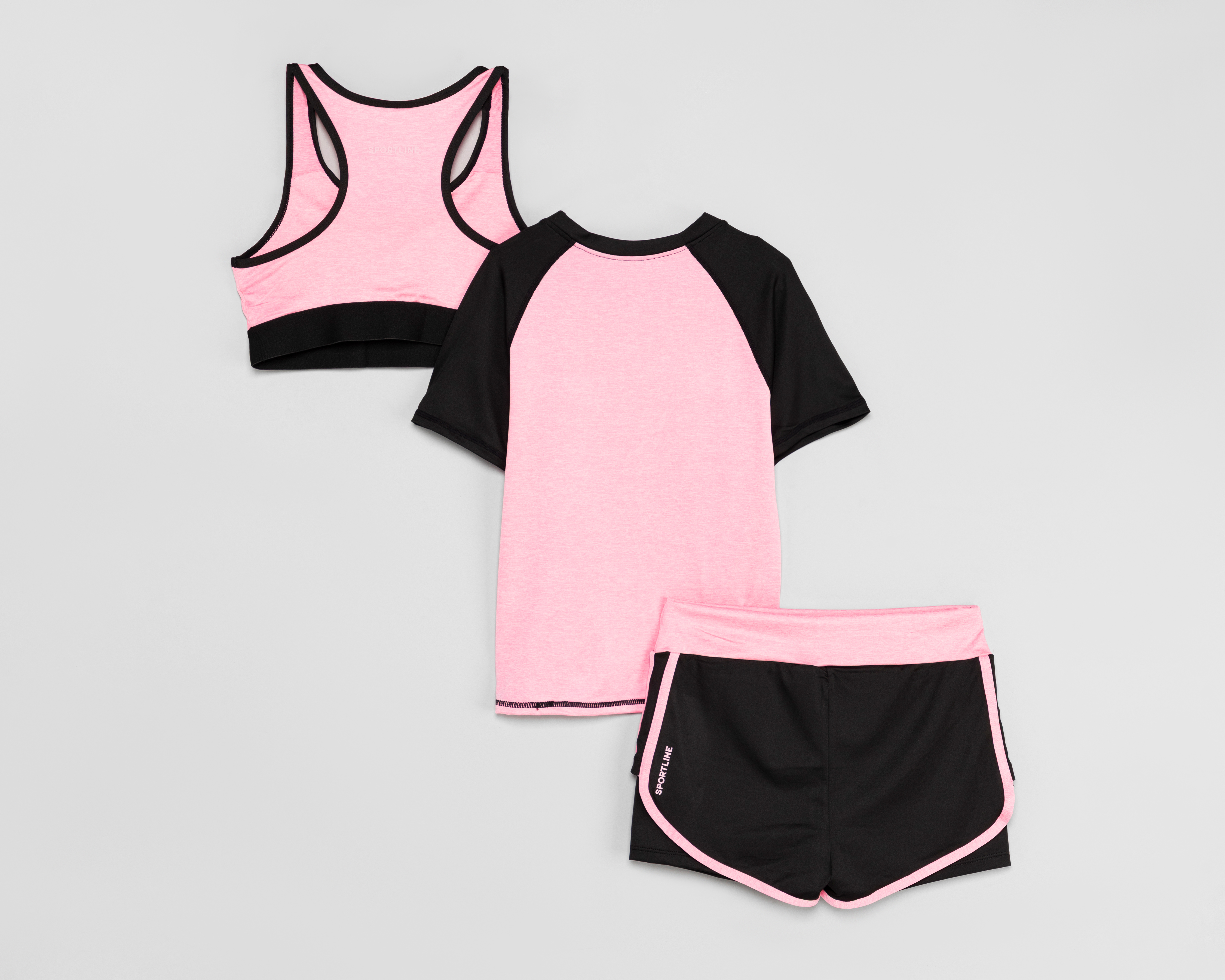 Foto 3 pulgar | Foto 2 | Conjunto Deportivo Sportline para Niña 3 Piezas