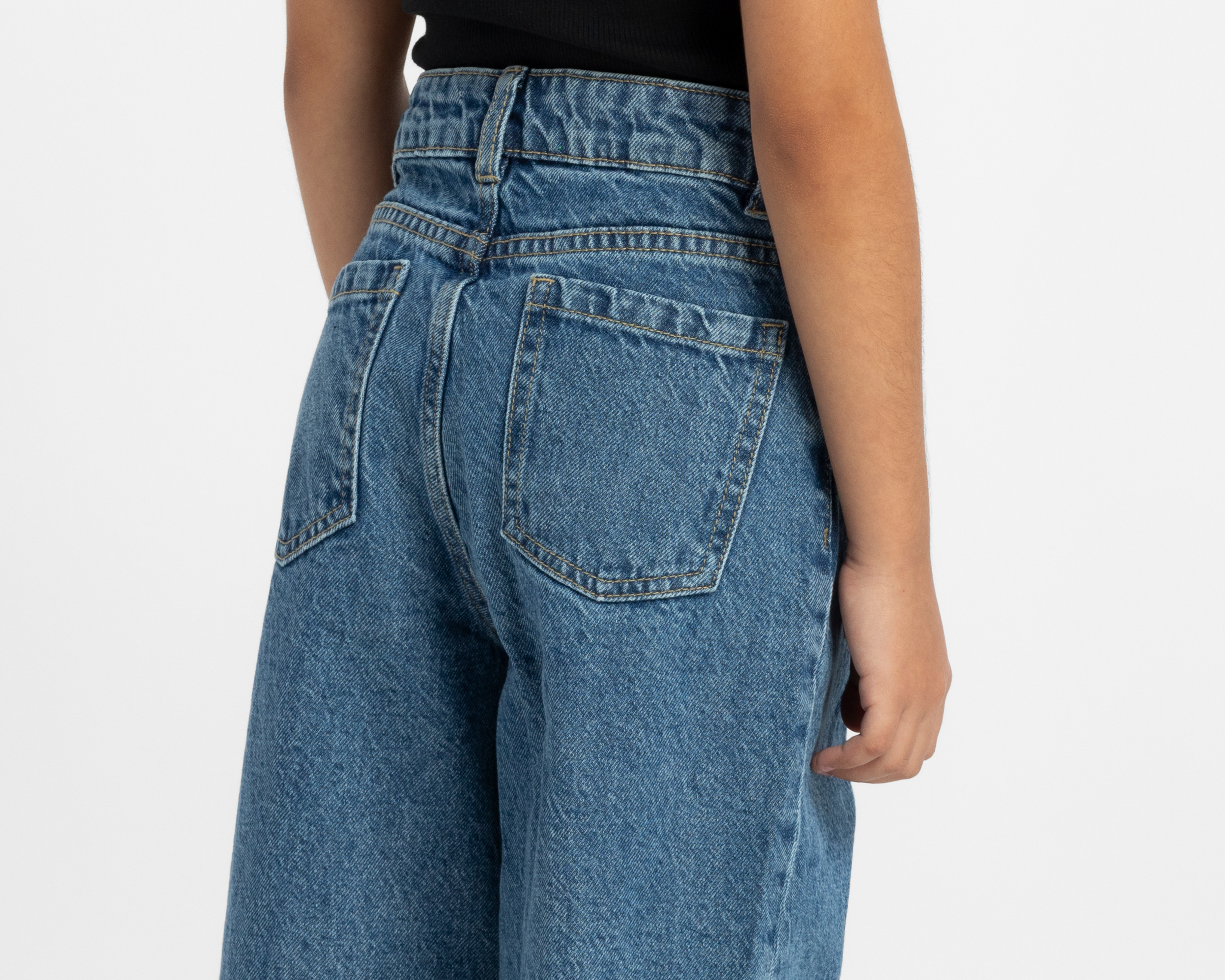 Foto 6 pulgar | Foto 5 | Pantalón 18 Forever Wide Leg para Niña