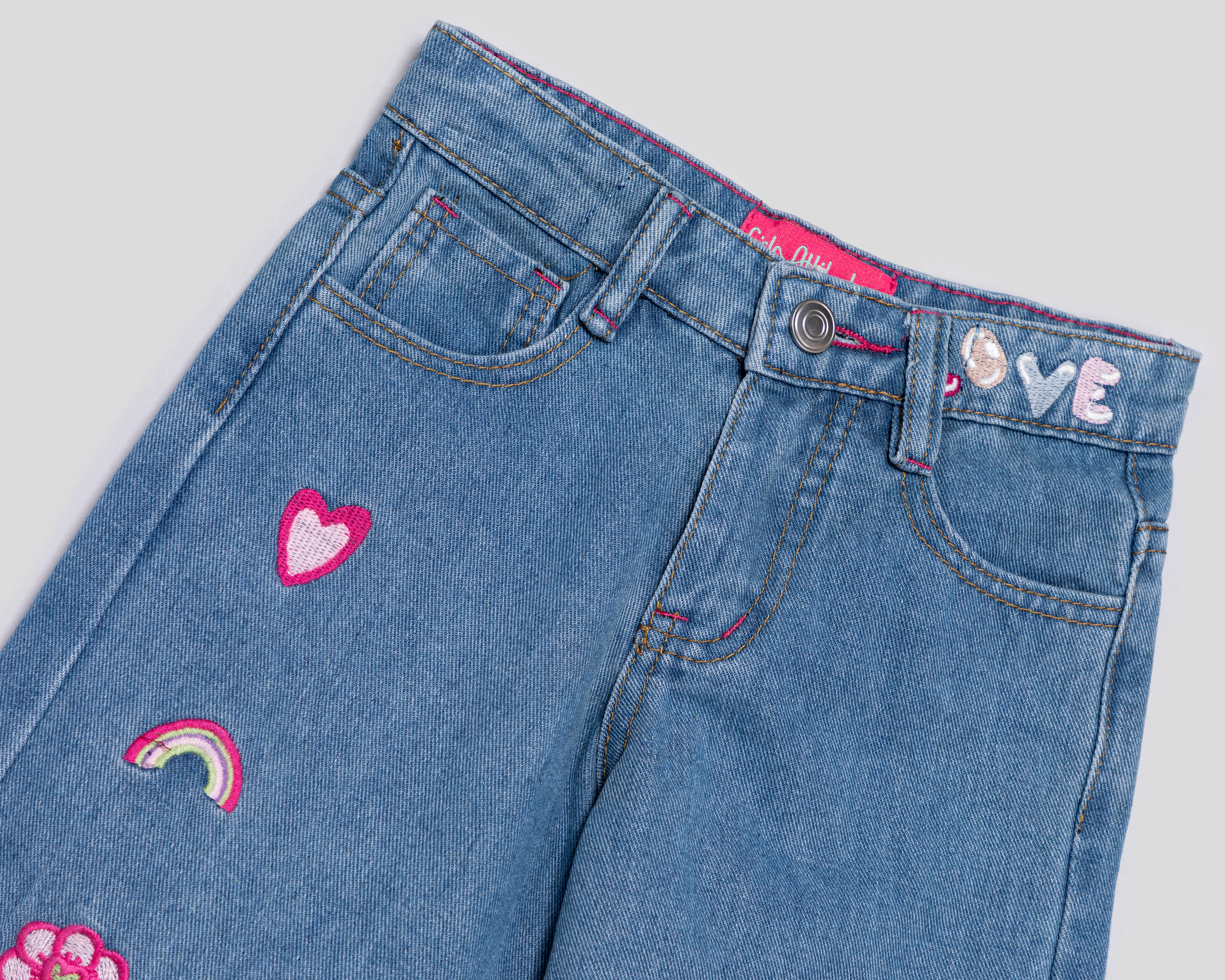 Foto 4 pulgar | Foto 3 | Pantalón Girls Attitude para Niña