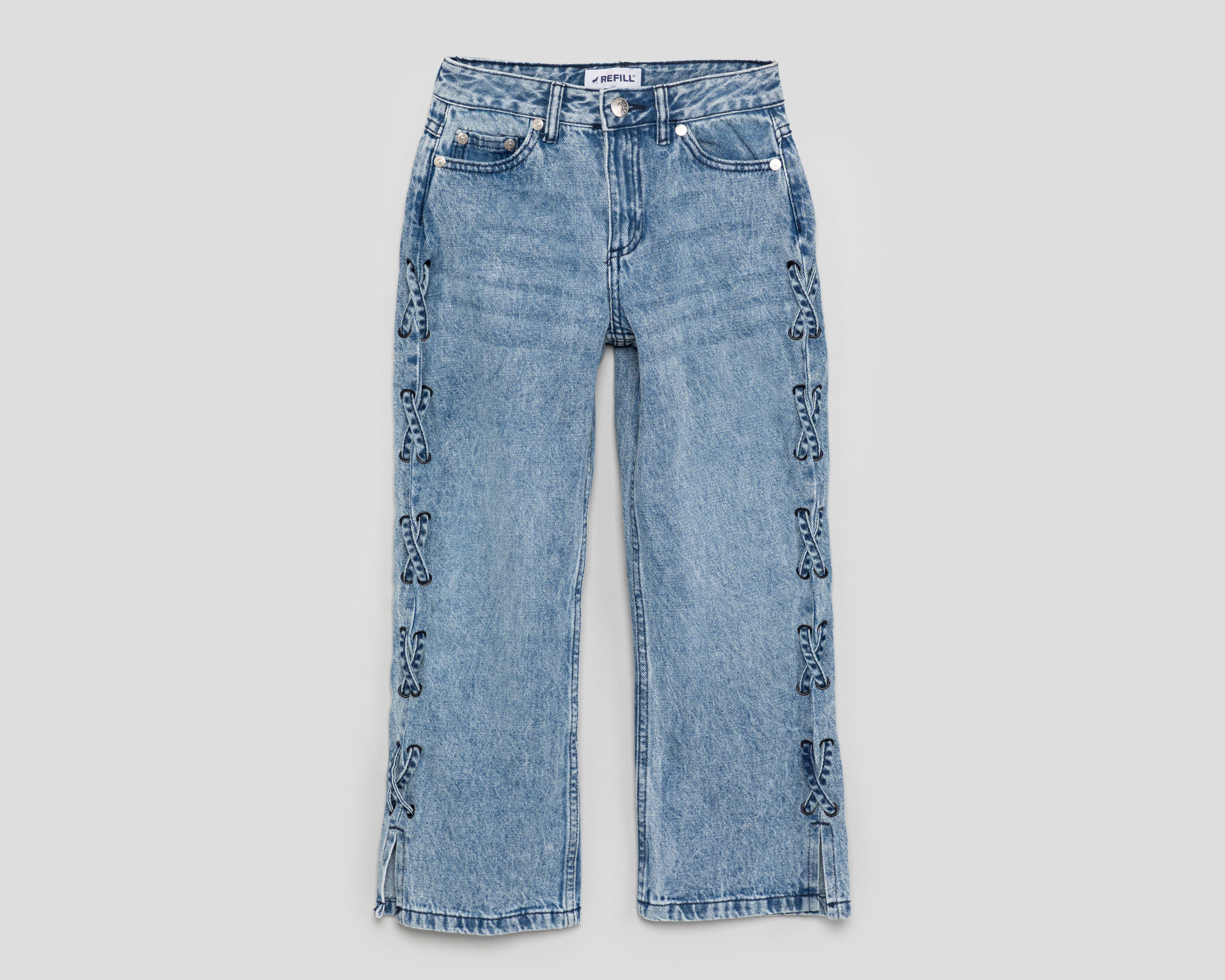 Pantalón Refill Straight Fit Loose para Niña