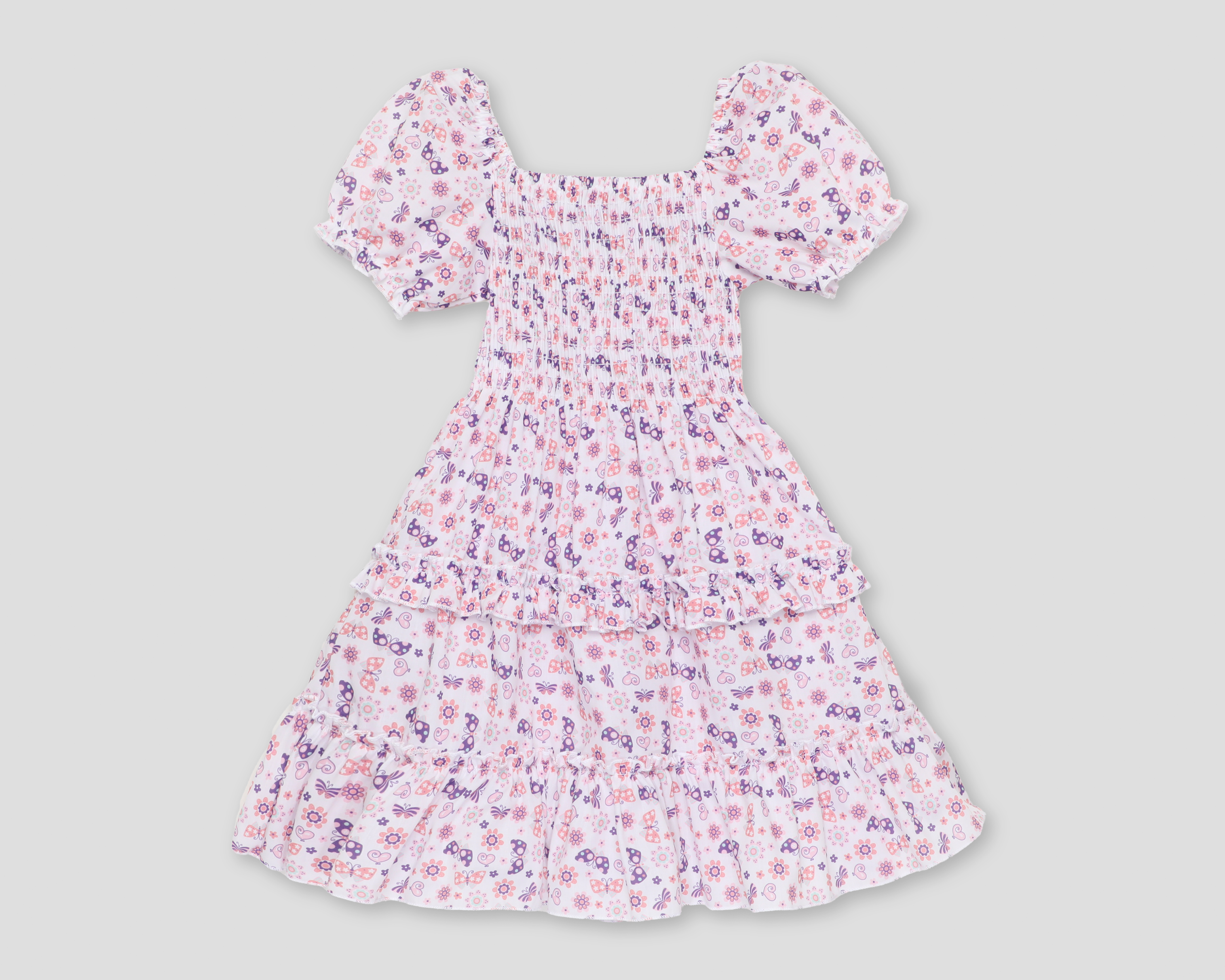 Foto 3 pulgar | Foto 2 | Vestido Rosa Refill para Niña con Bolsa