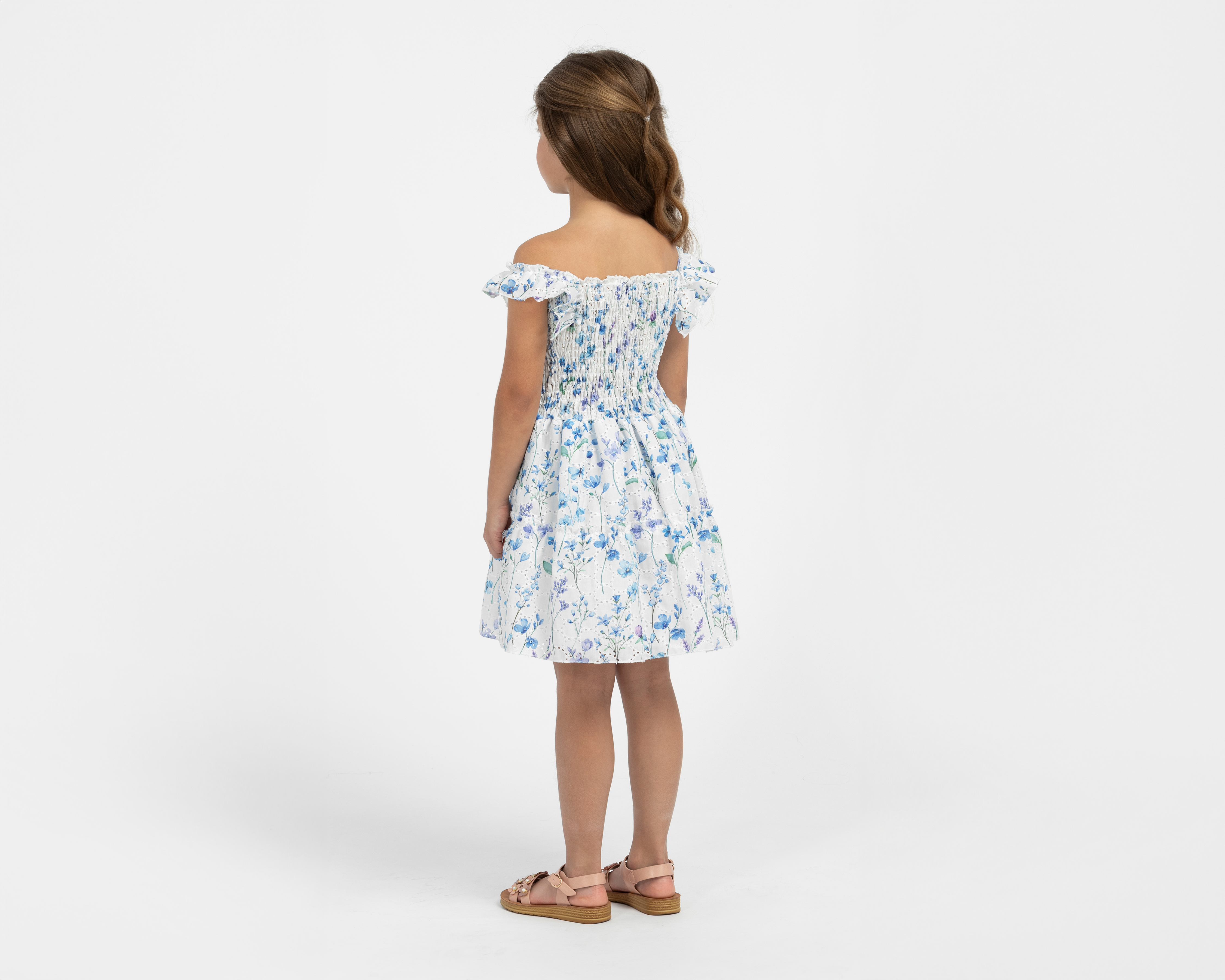 Foto 4 | Foto 4 | Vestido Blanco Refill para Niña con Bolsa