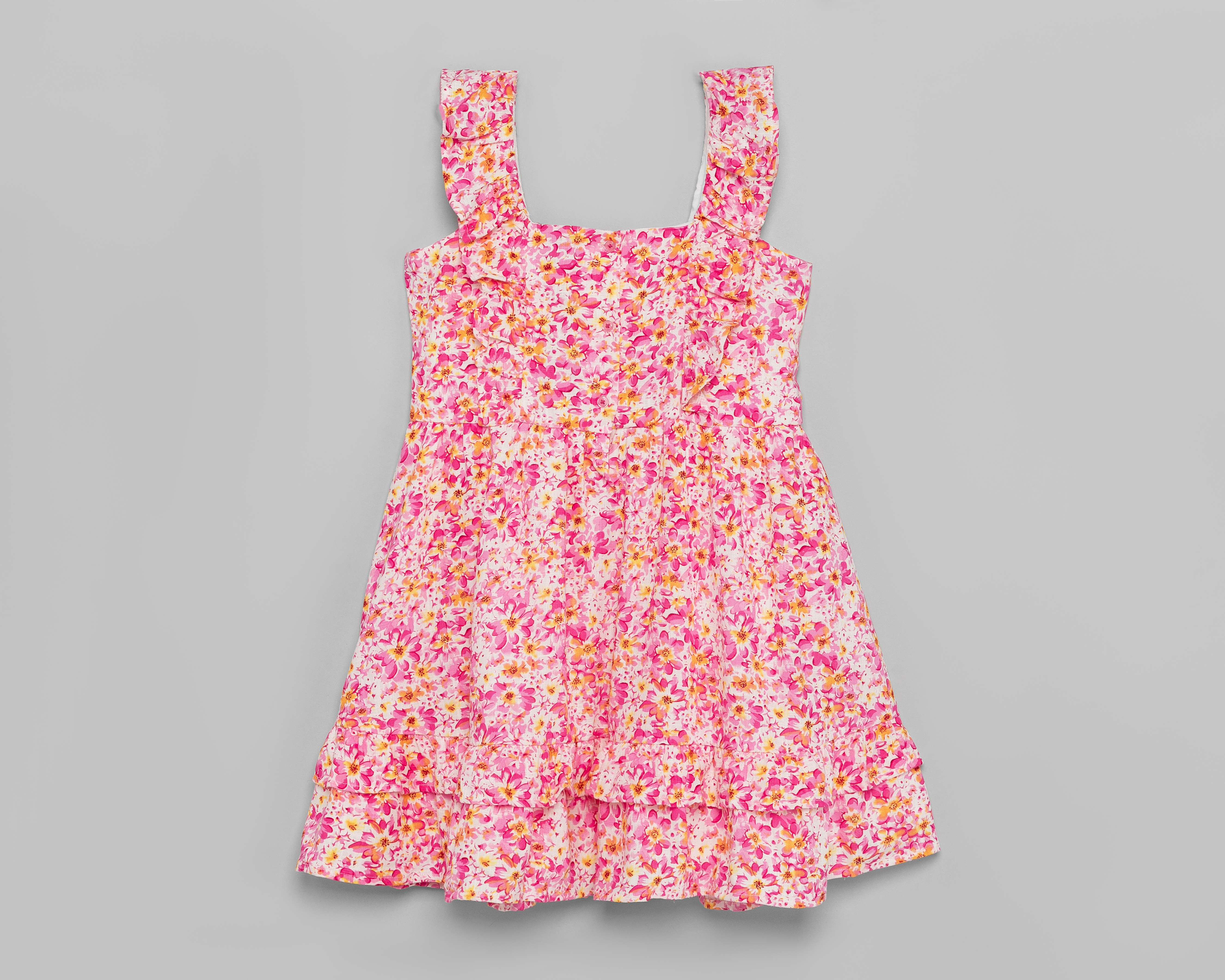 Foto 3 pulgar | Foto 2 | Vestido Rosa Girls Attitude para Niña con Sombrero