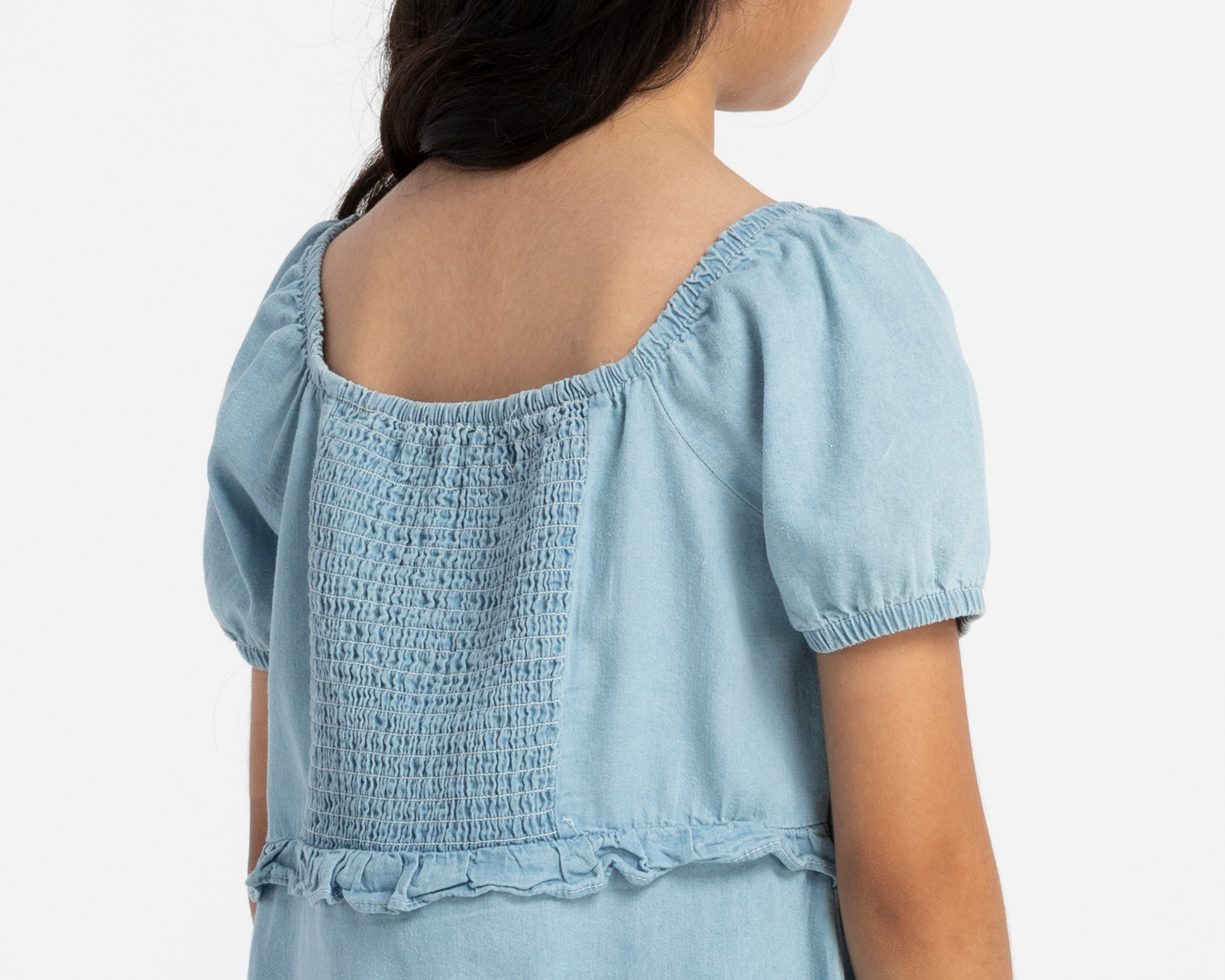 Foto 5 | Foto 5 | Vestido Azul Refill para Niña