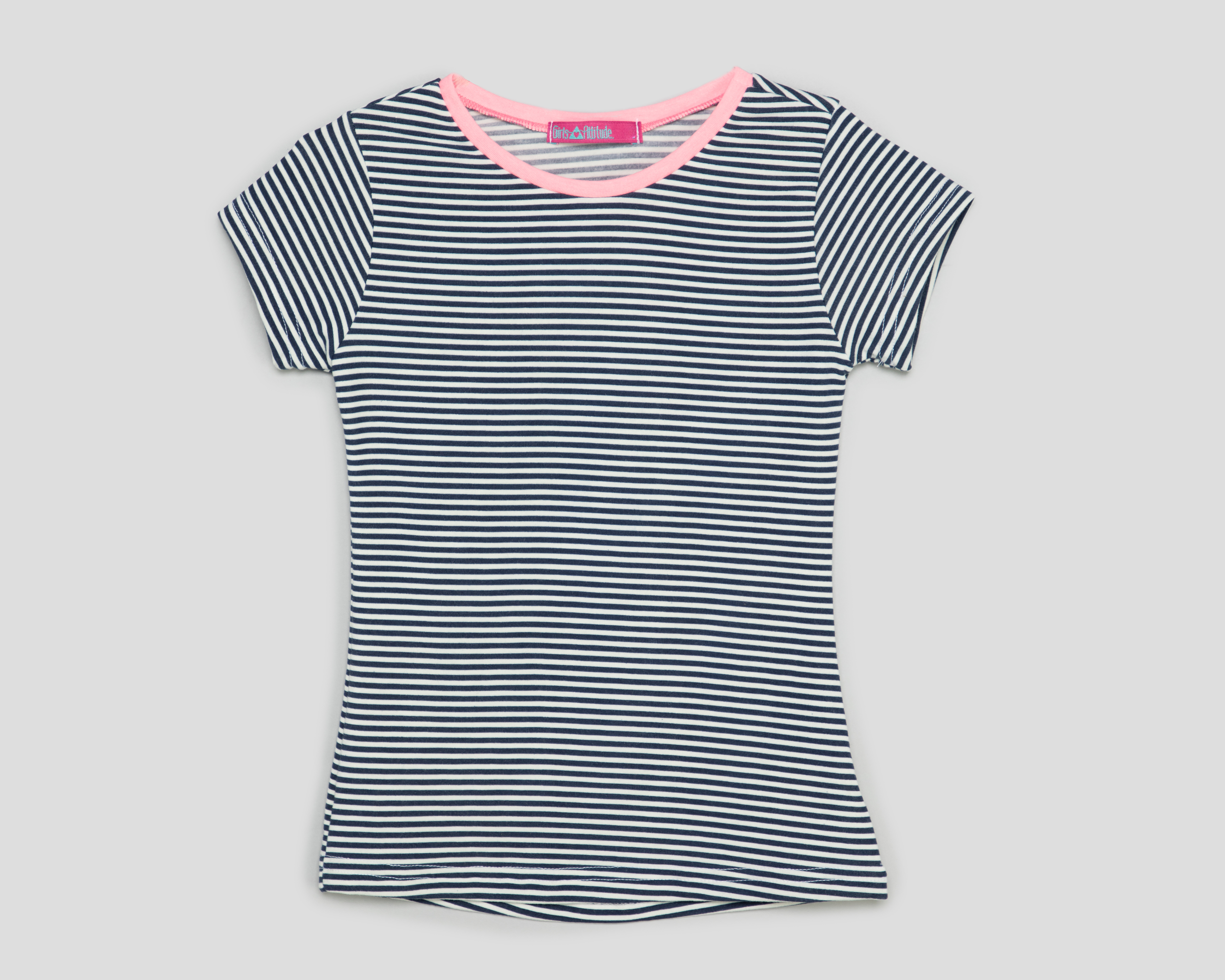 Blusa Cuello Redondo Gris Girls Attitude para Niña