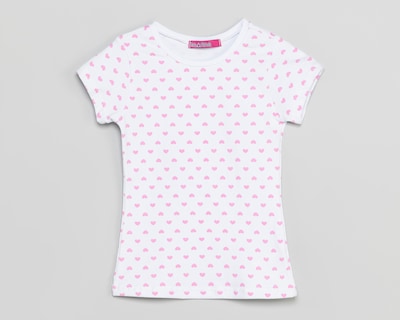Foto 1 | Foto 1 | Playera de Cuello Redondo Blanca Girls Attitude para Niña