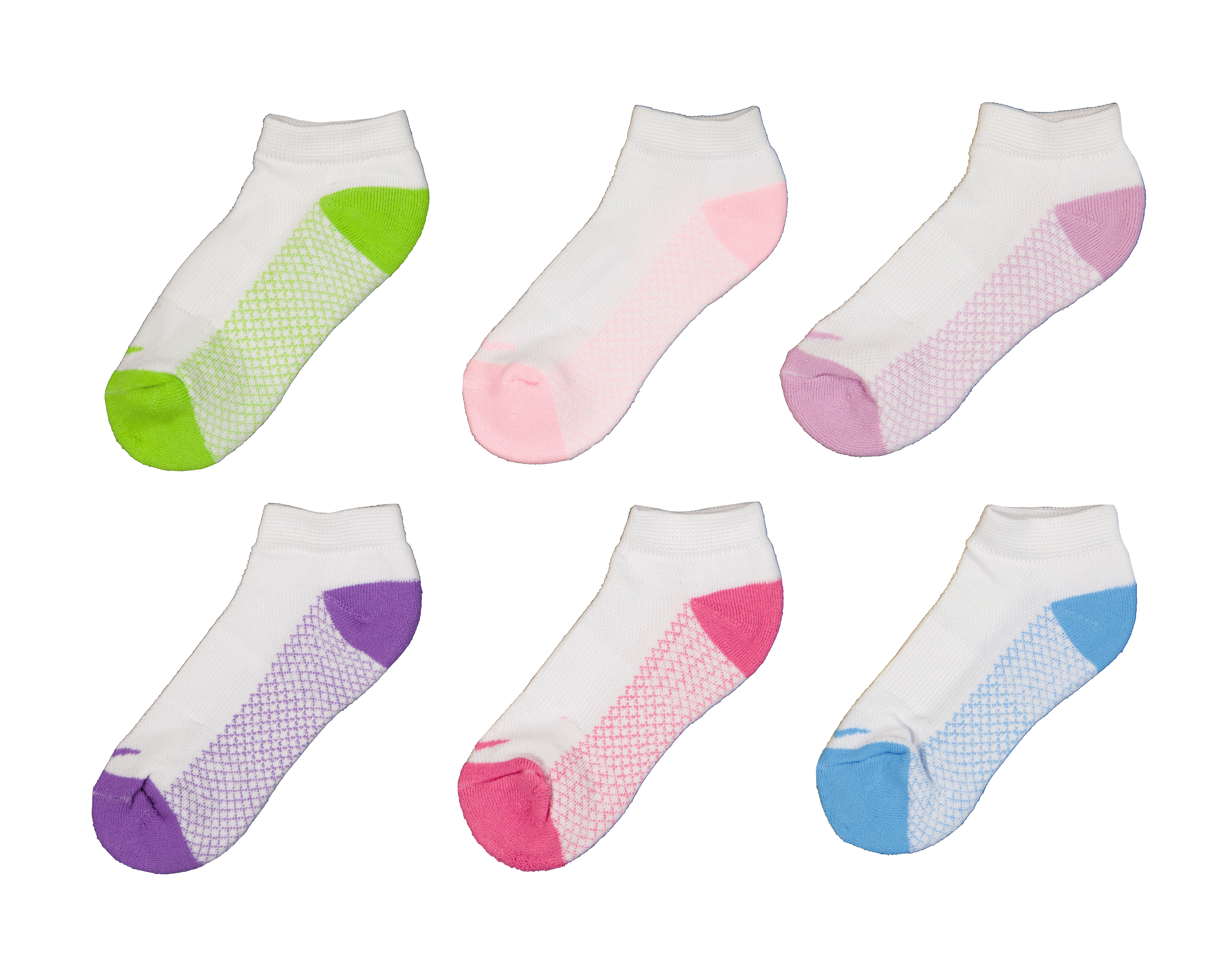 Foto 2 pulgar | Foto 1 | Calcetas Deportivas Everlast para Niña 6 Pares