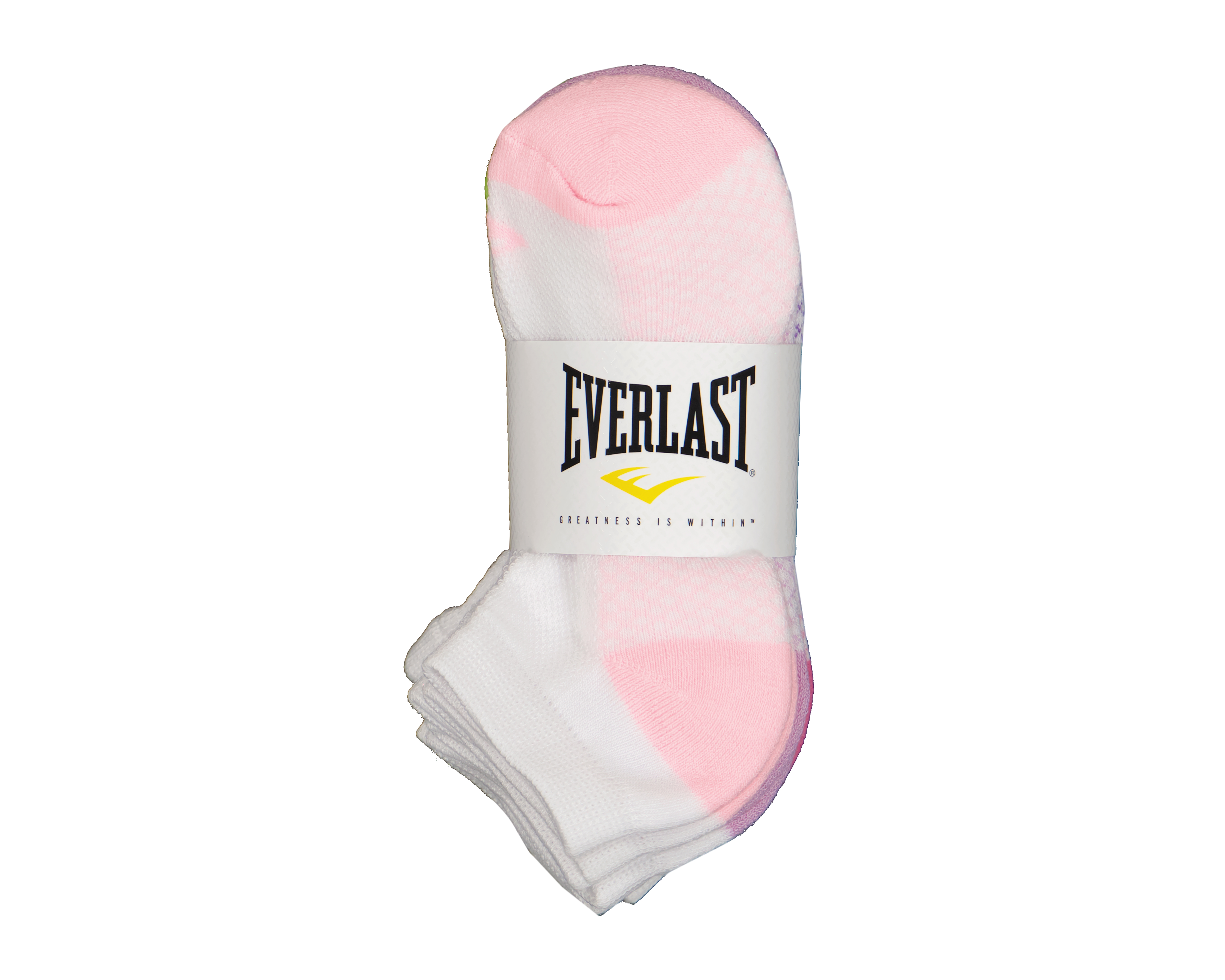 Foto 4 pulgar | Foto 3 | Calcetas Deportivas Everlast para Niña 6 Pares