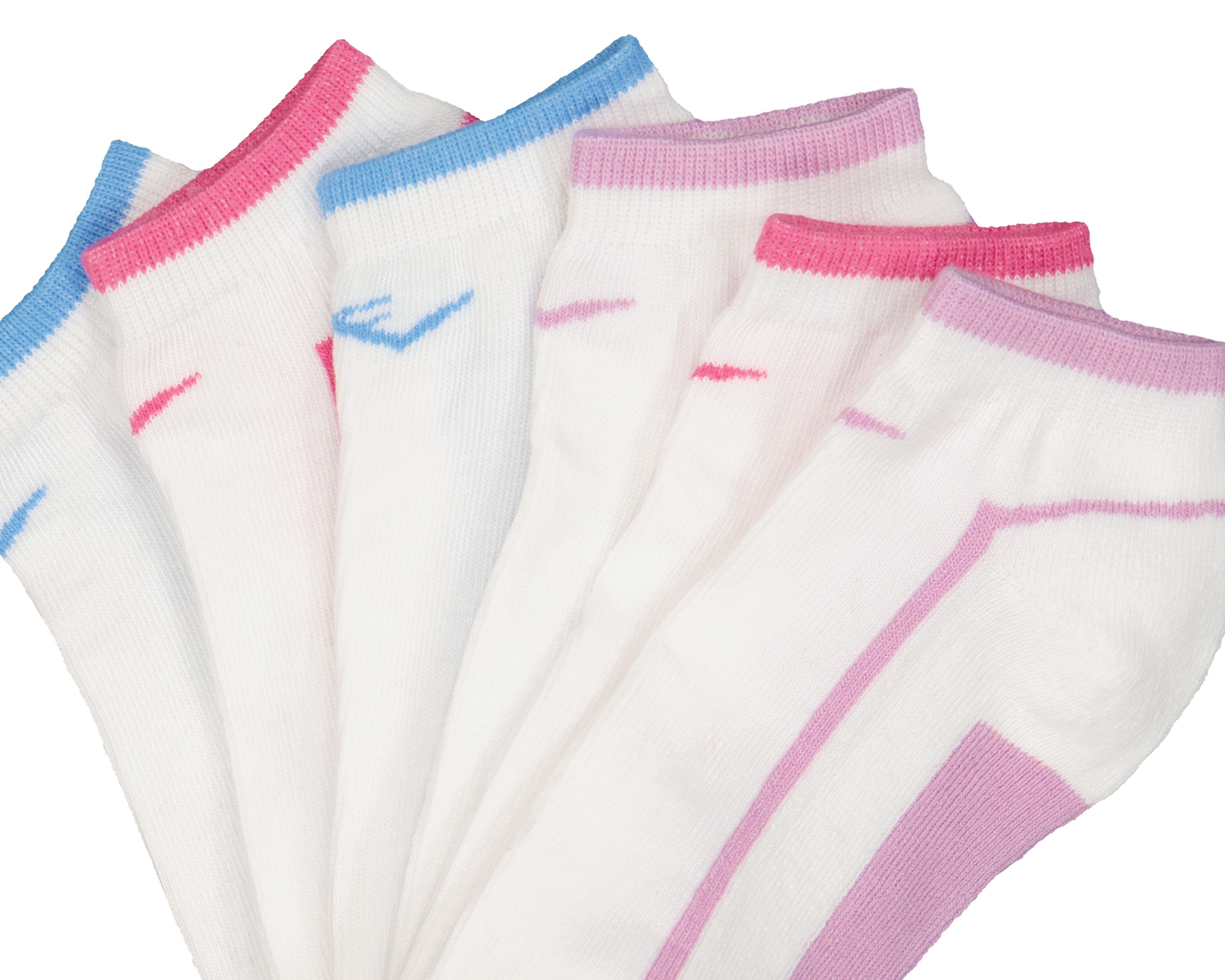 Foto 3 pulgar | Foto 2 | Calcetas Deportivas Everlast para Niña 6 Pares