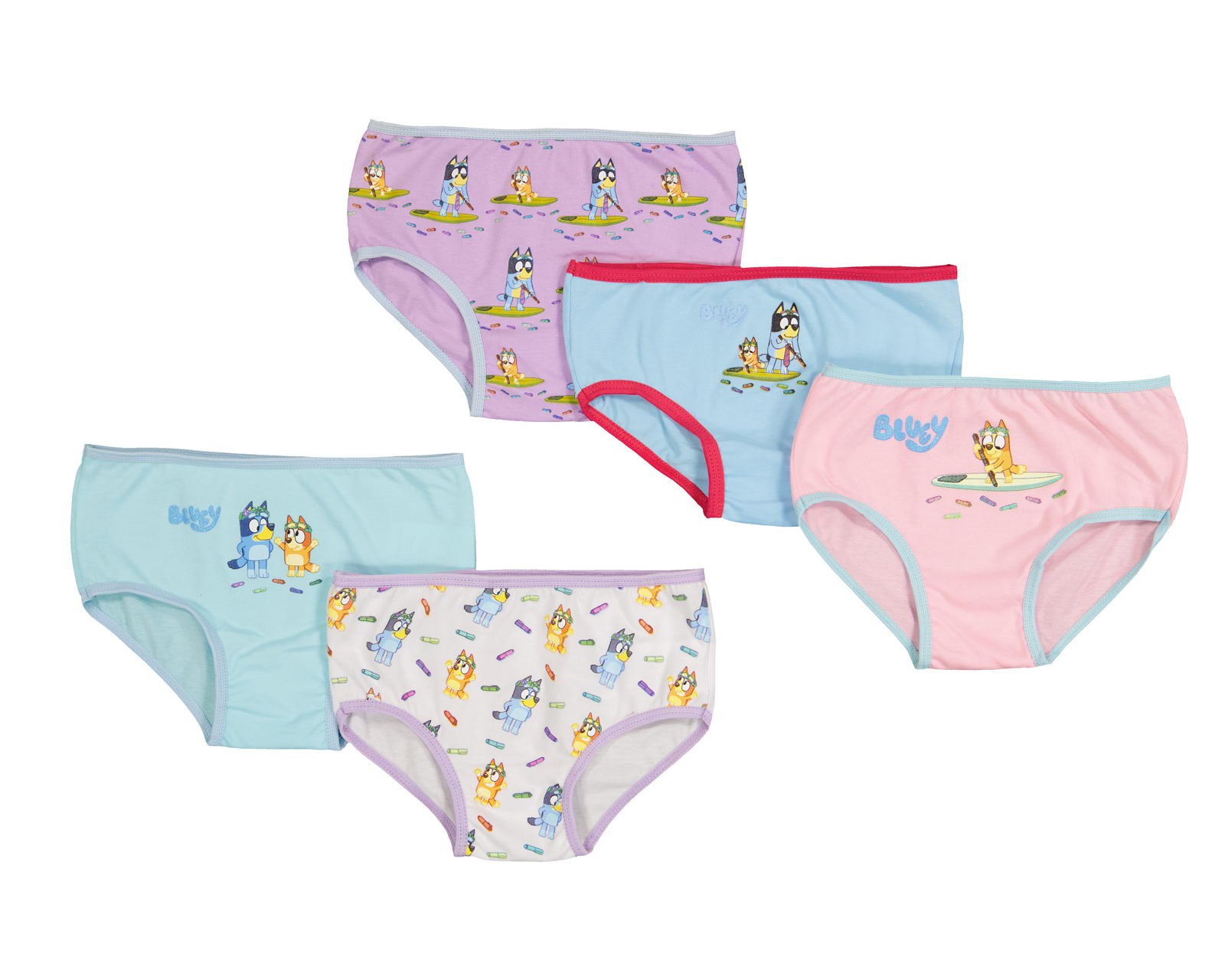 Foto 2 pulgar | Foto 1 | Pantaleta Bluey para Niña 5 Piezas
