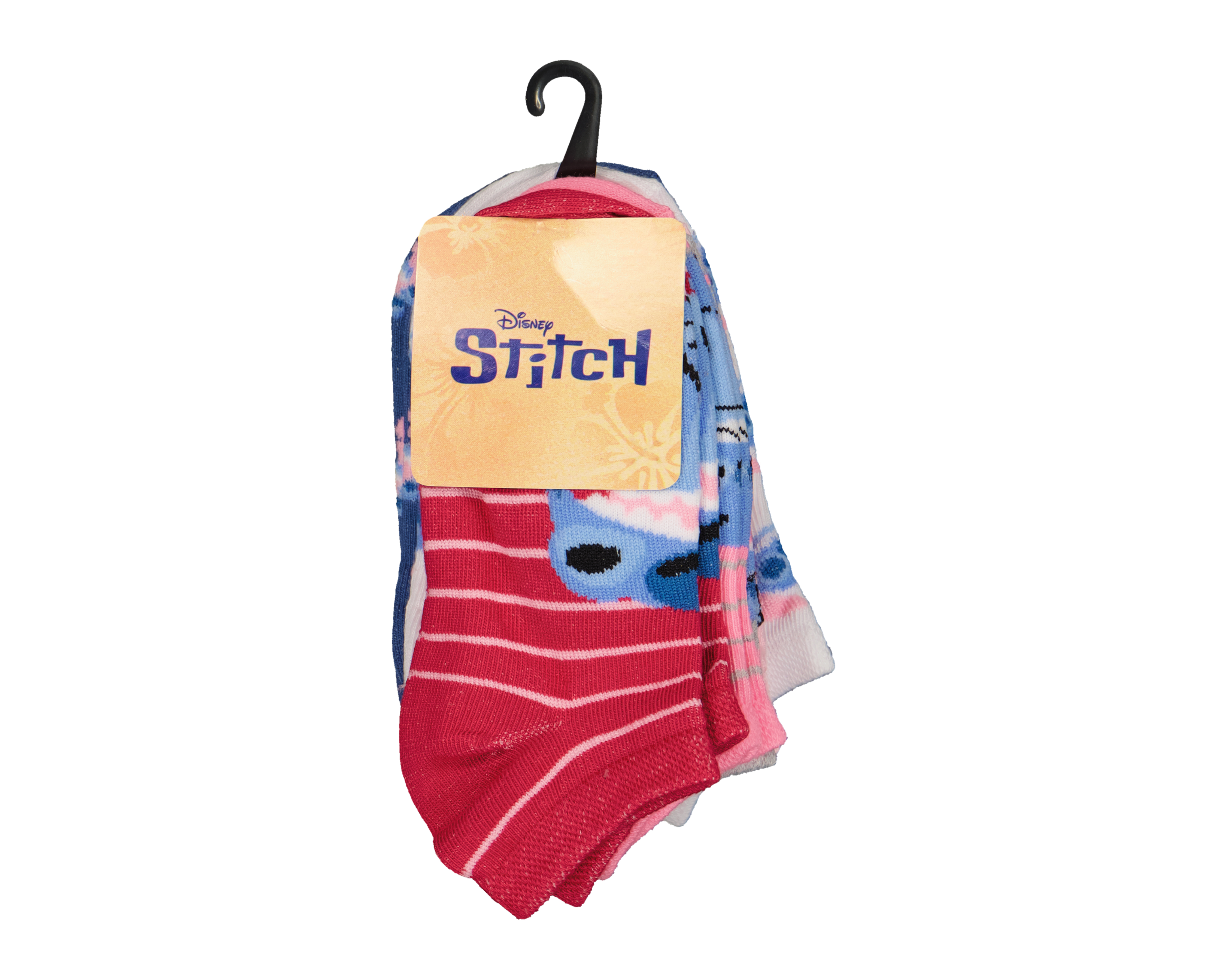 Foto 4 pulgar | Foto 3 | Calcetas Tines Disney Lilo & Stitch para Niña 6 Pares