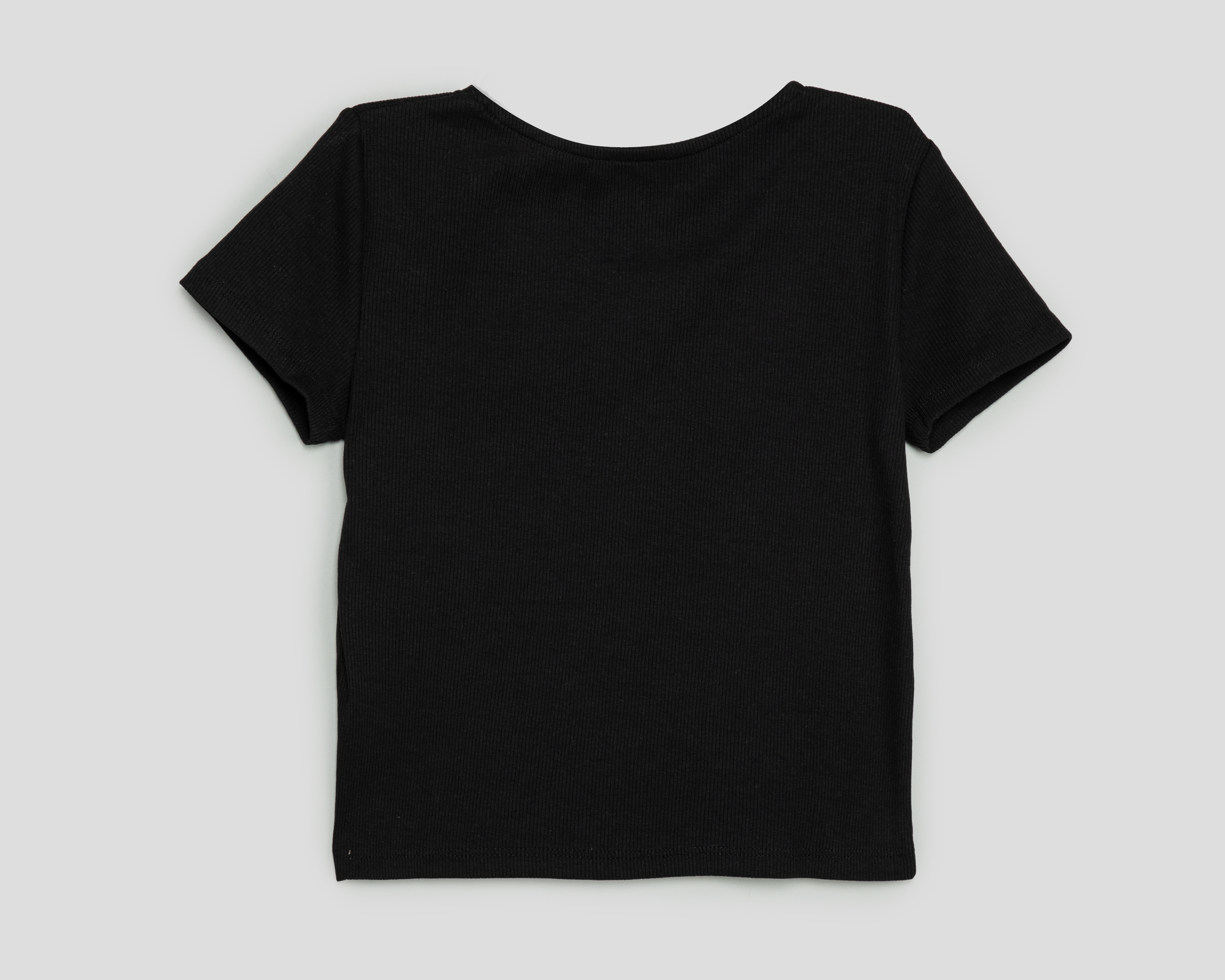 Foto 2 | Foto 2 | Playera de Cuello Redondo Negra Calvin Klein para Niña