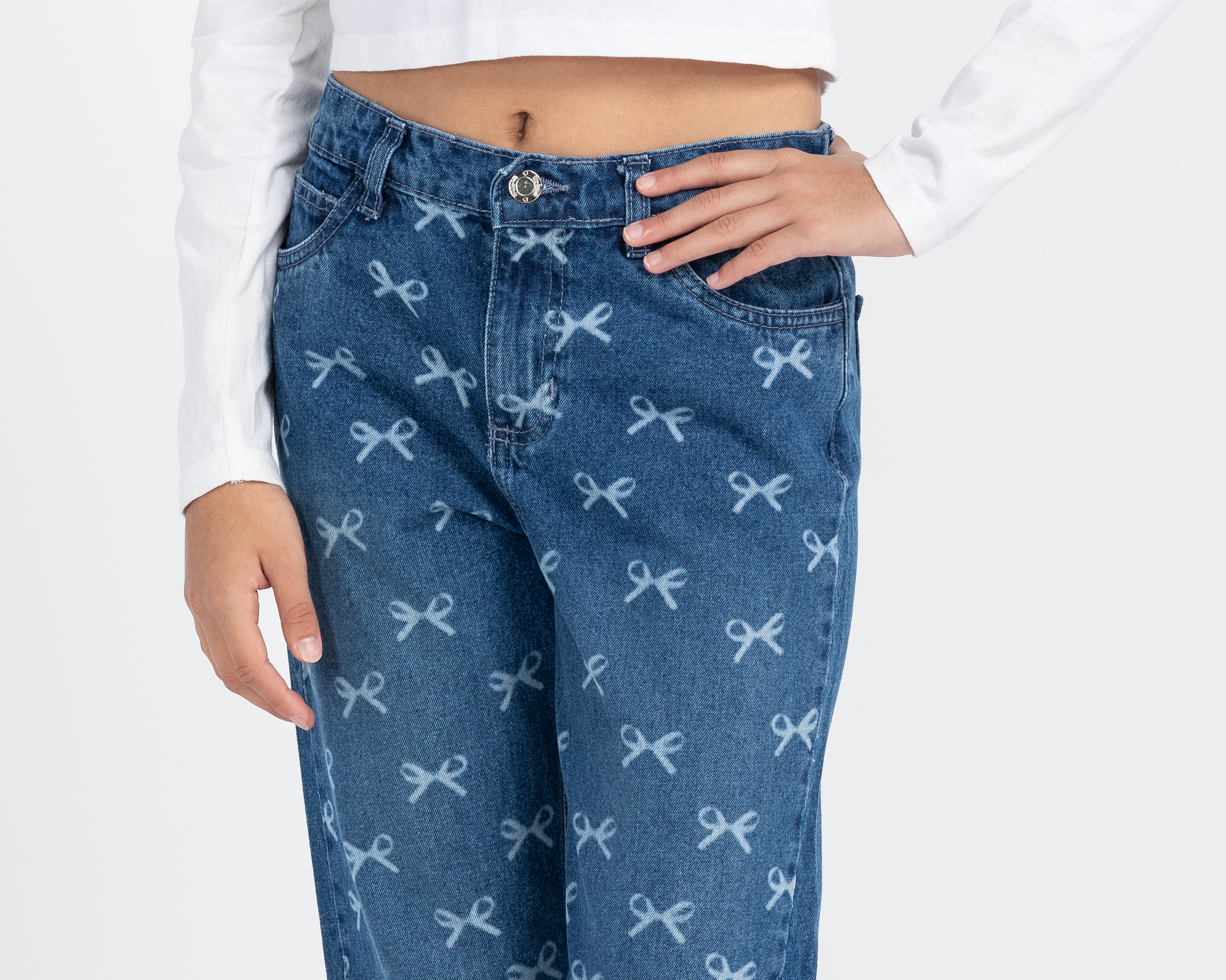 Foto 4 | Foto 4 | Pantalón Girls Attitude Wide Leg para Niña