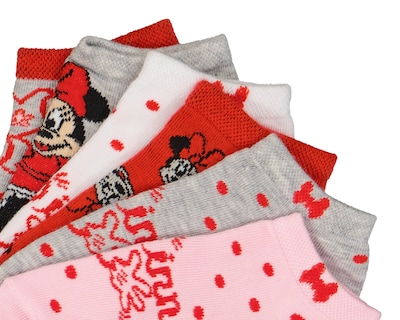 Foto 2 | Foto 2 | Calcetas Disney Minnie Mouse para Niña 6 Pares