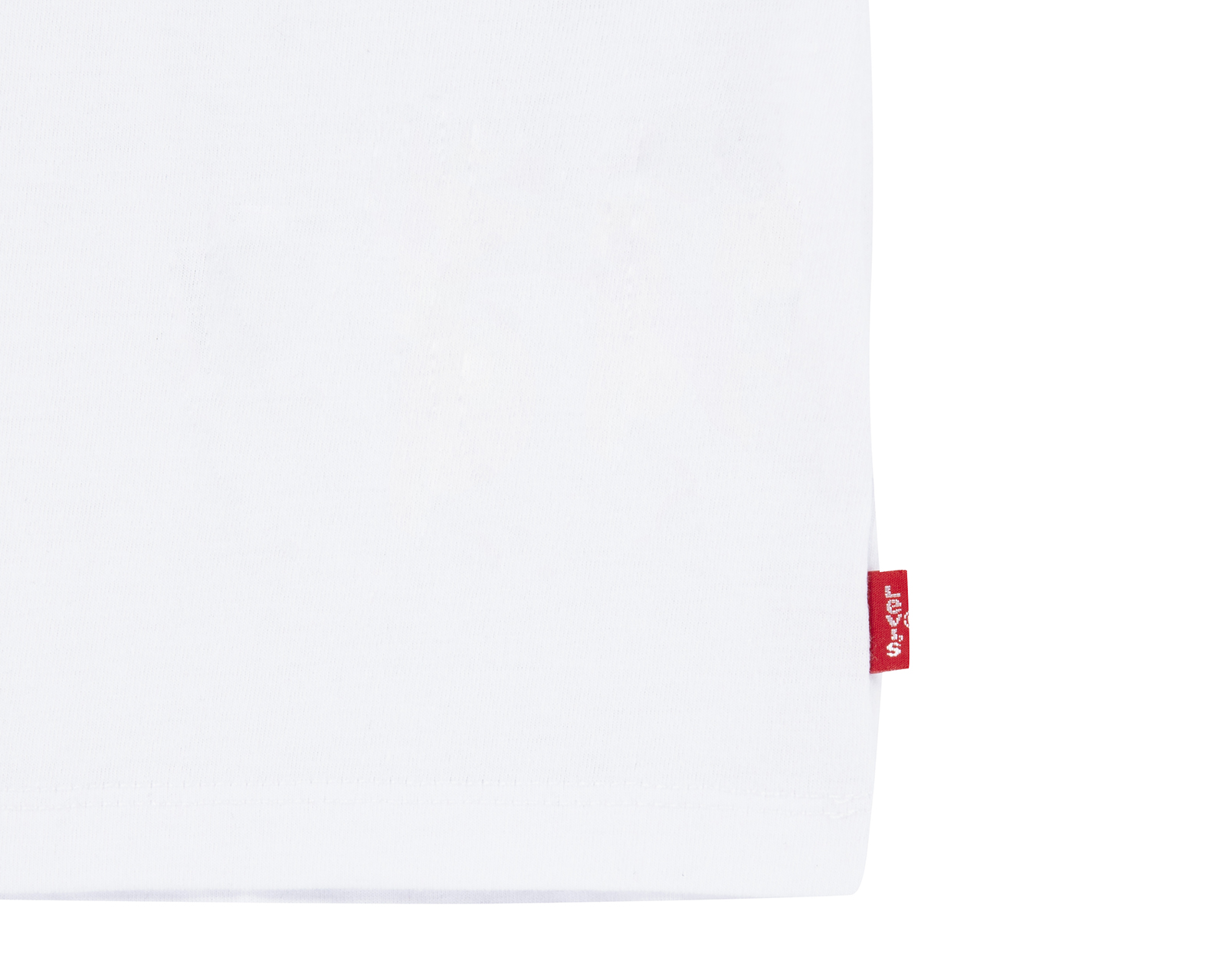 Foto 5 pulgar | Foto 4 | Playera de Cuello Redondo Blanca Levi's para Niña