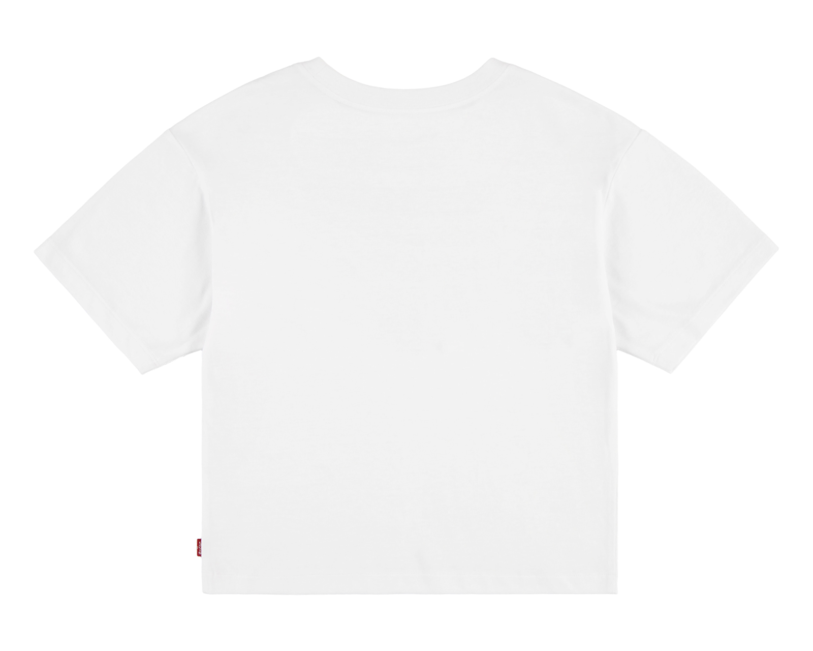 Foto 2 | Foto 2 | Playera de Cuello Redondo Blanca Levi's para Niña