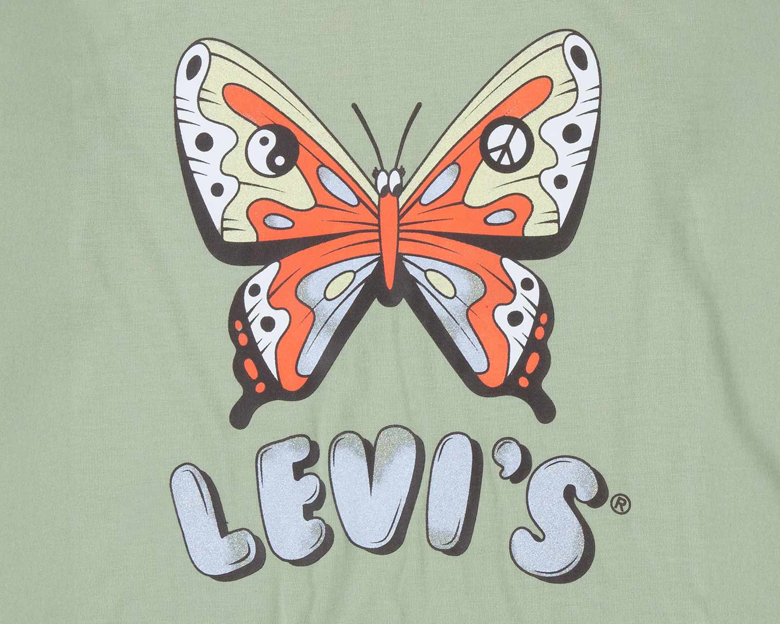 Foto 3 | Foto 3 | Playera Verde Levi's Juvenil con Scrunchie