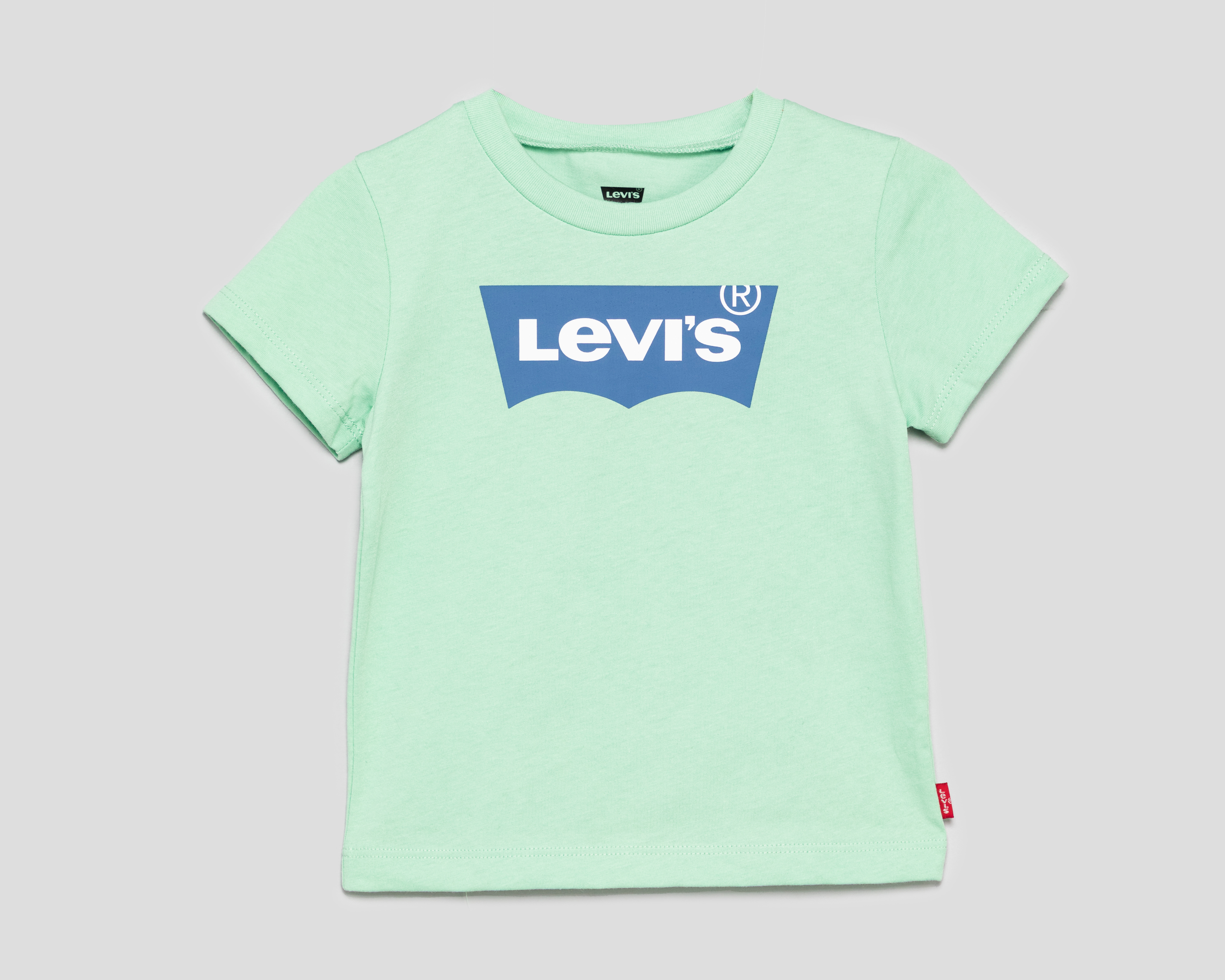 Foto 2 pulgar | Foto 1 | Playera de Cuello Redondo Verde Levi's Juvenil