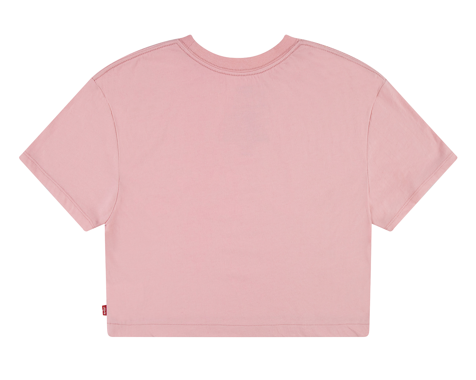 Foto 3 pulgar | Foto 2 | Playera de Cuello Redondo Rosa Levi's para Niña