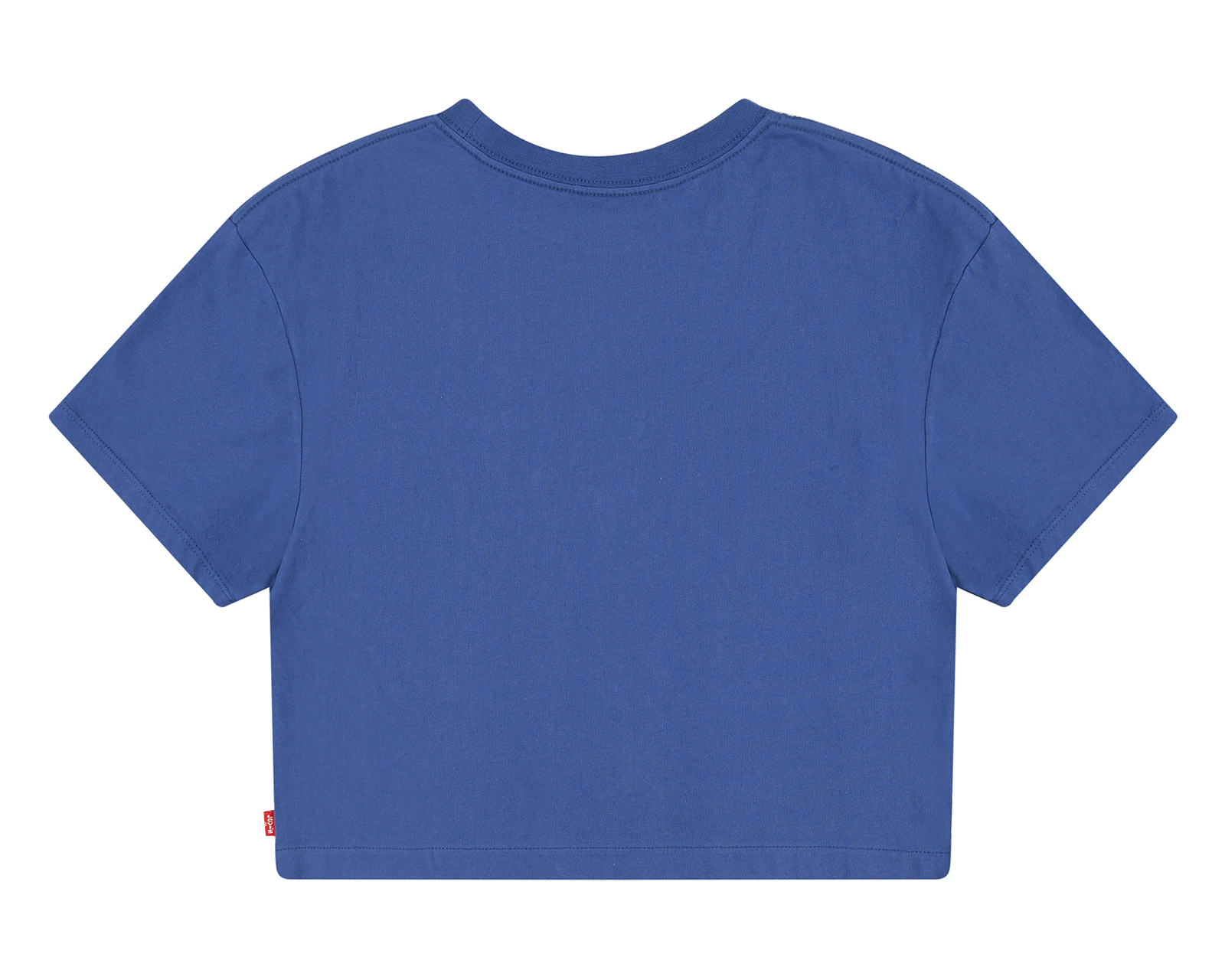 Foto 3 pulgar | Foto 2 | Playera de Cuello Redondo Azul Levi's para Niña
