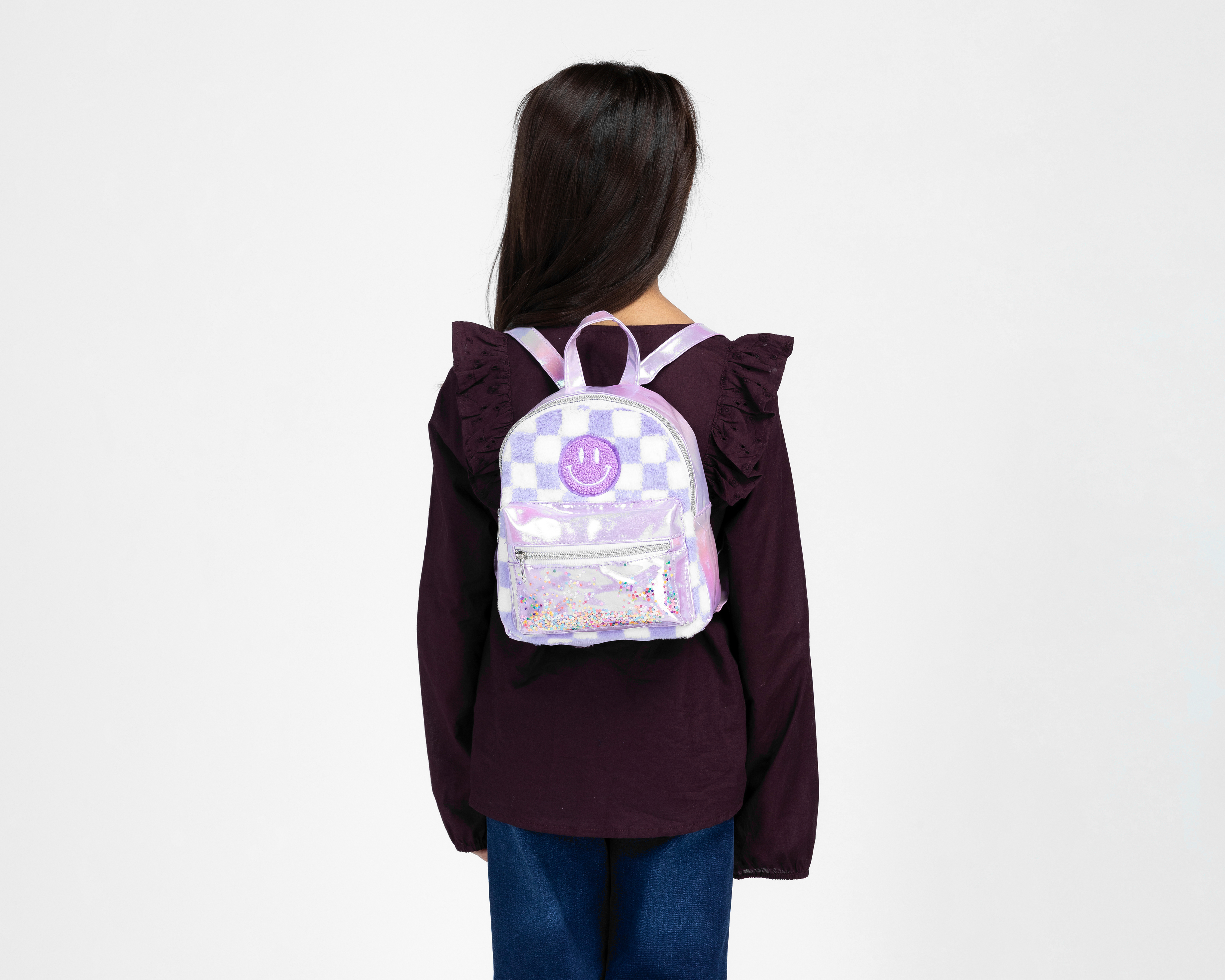 Foto 7 pulgar | Foto 6 | Mochila Jamie Love Morada