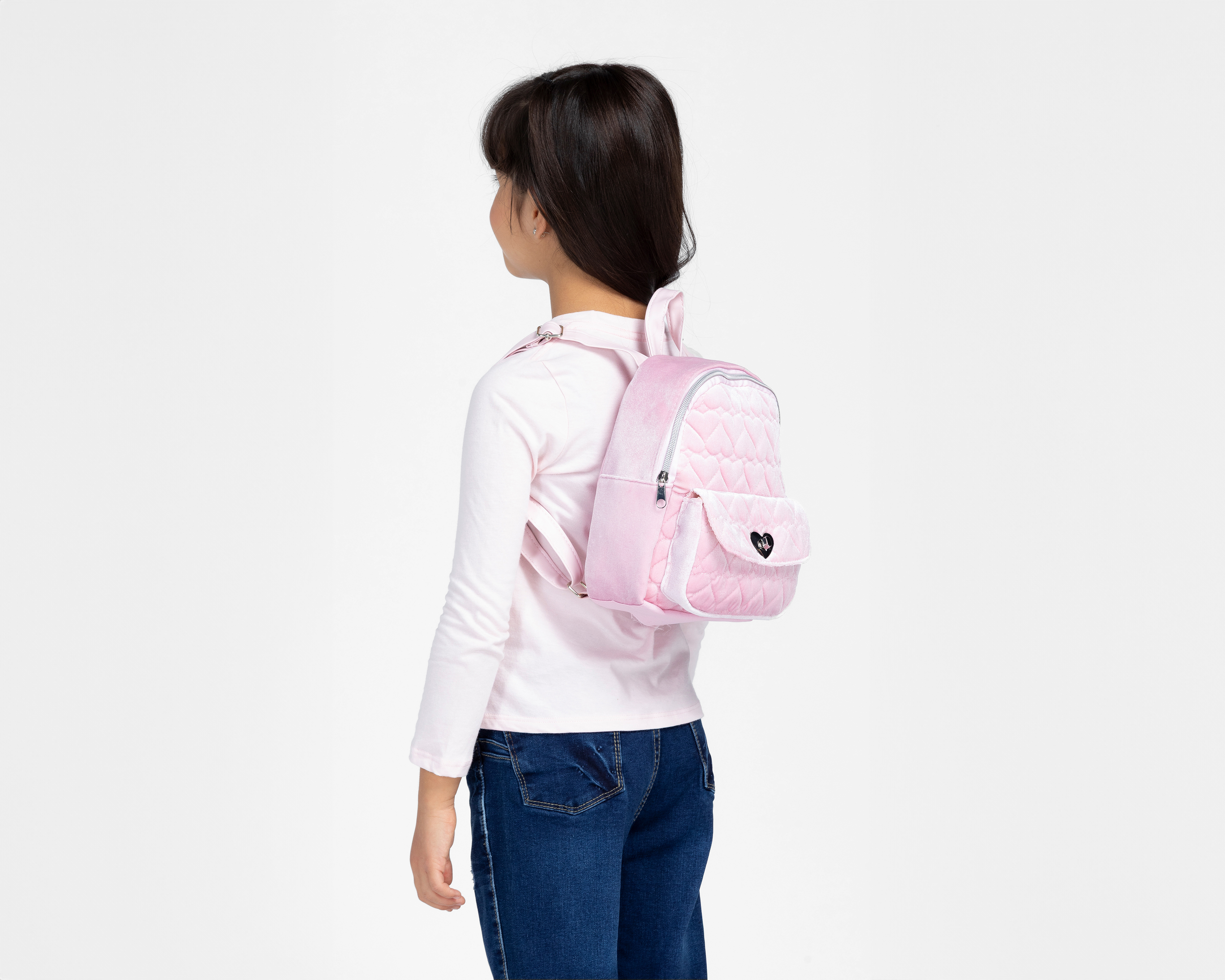 Foto 7 pulgar | Foto 6 | Mochila Jamie Love Rosa