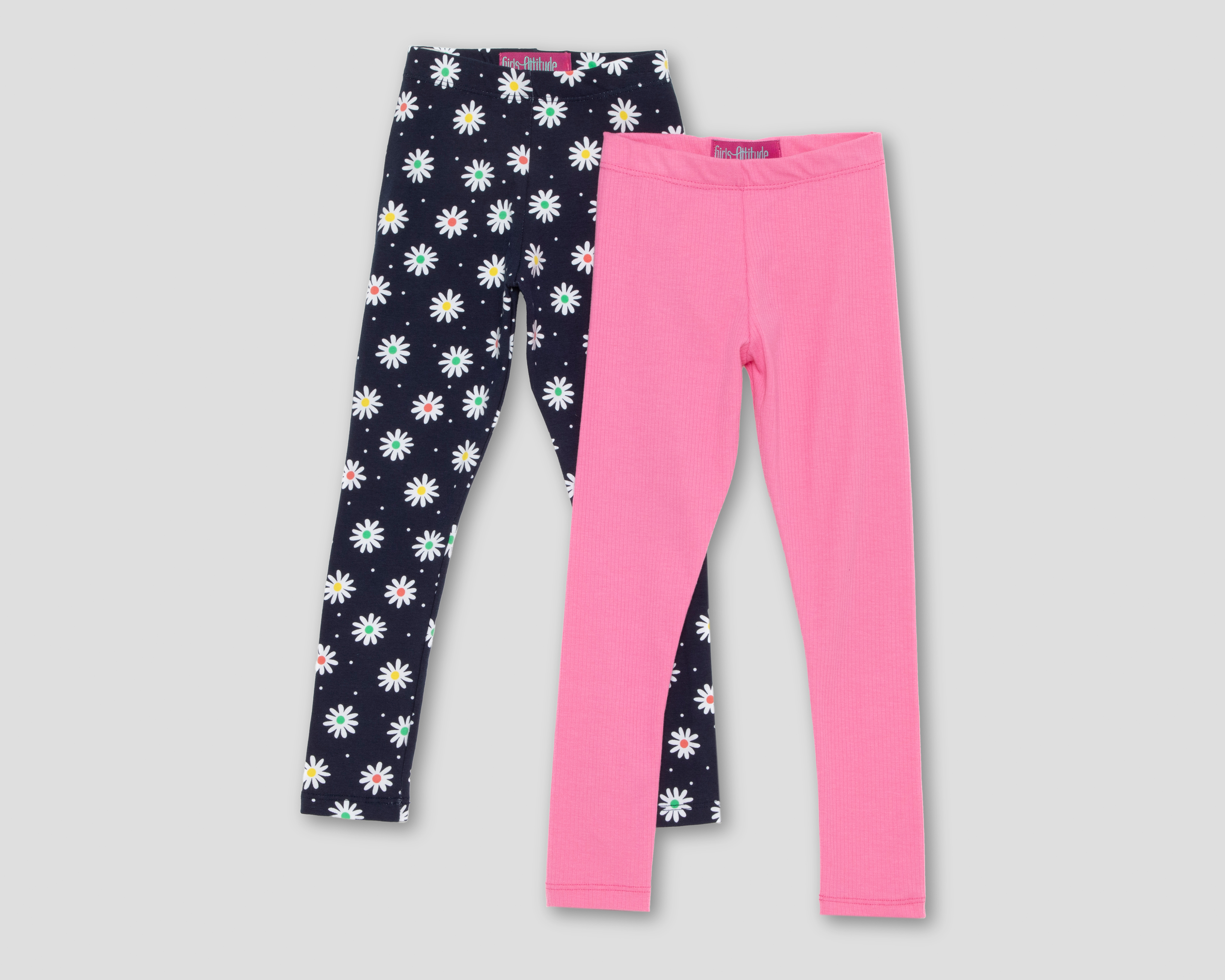 Foto 2 pulgar | Foto 1 | Leggings Girls Attitude para Niña 2 Piezas