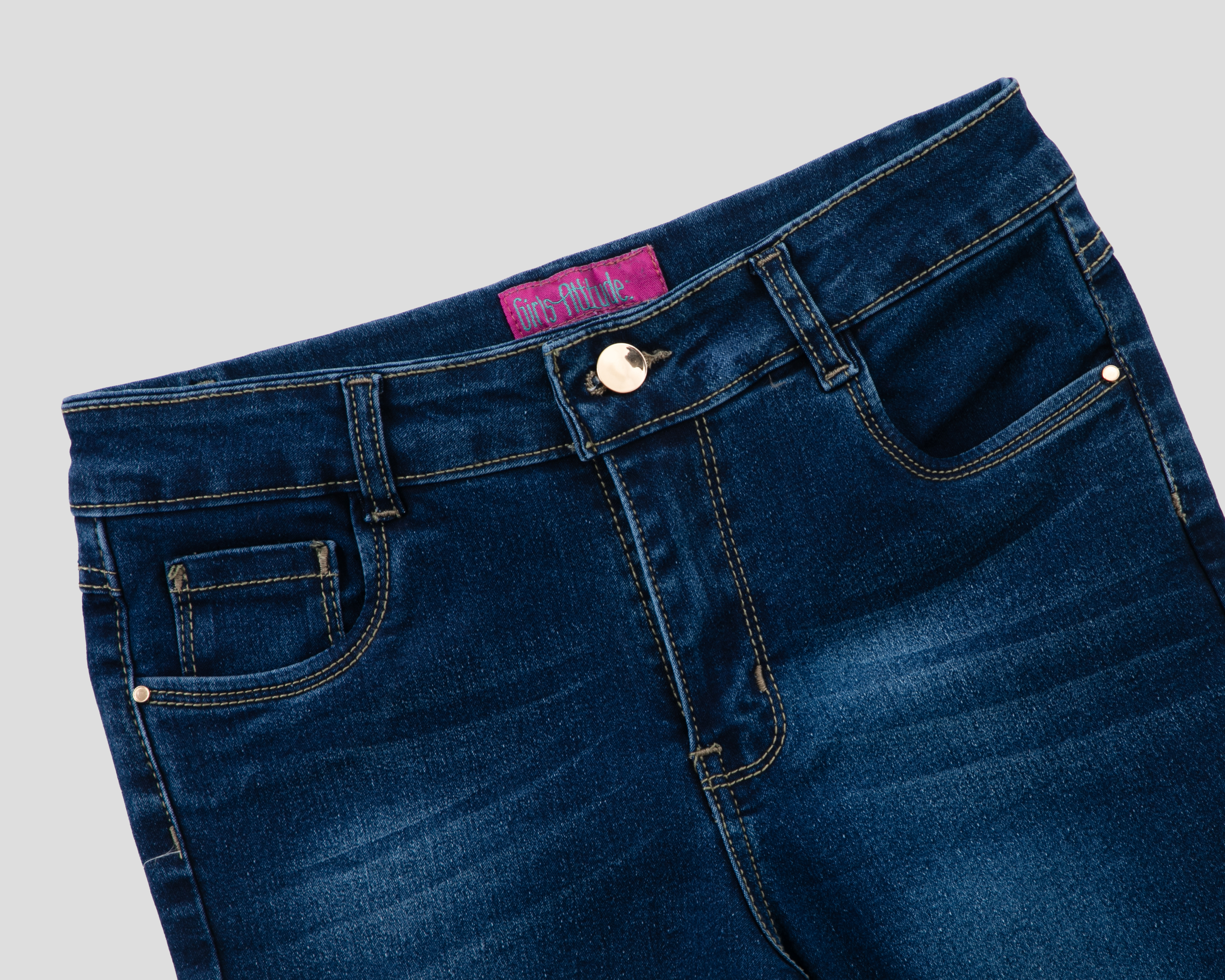 Foto 4 pulgar | Foto 3 | Pantalón Girls Attitude Flare para Niña