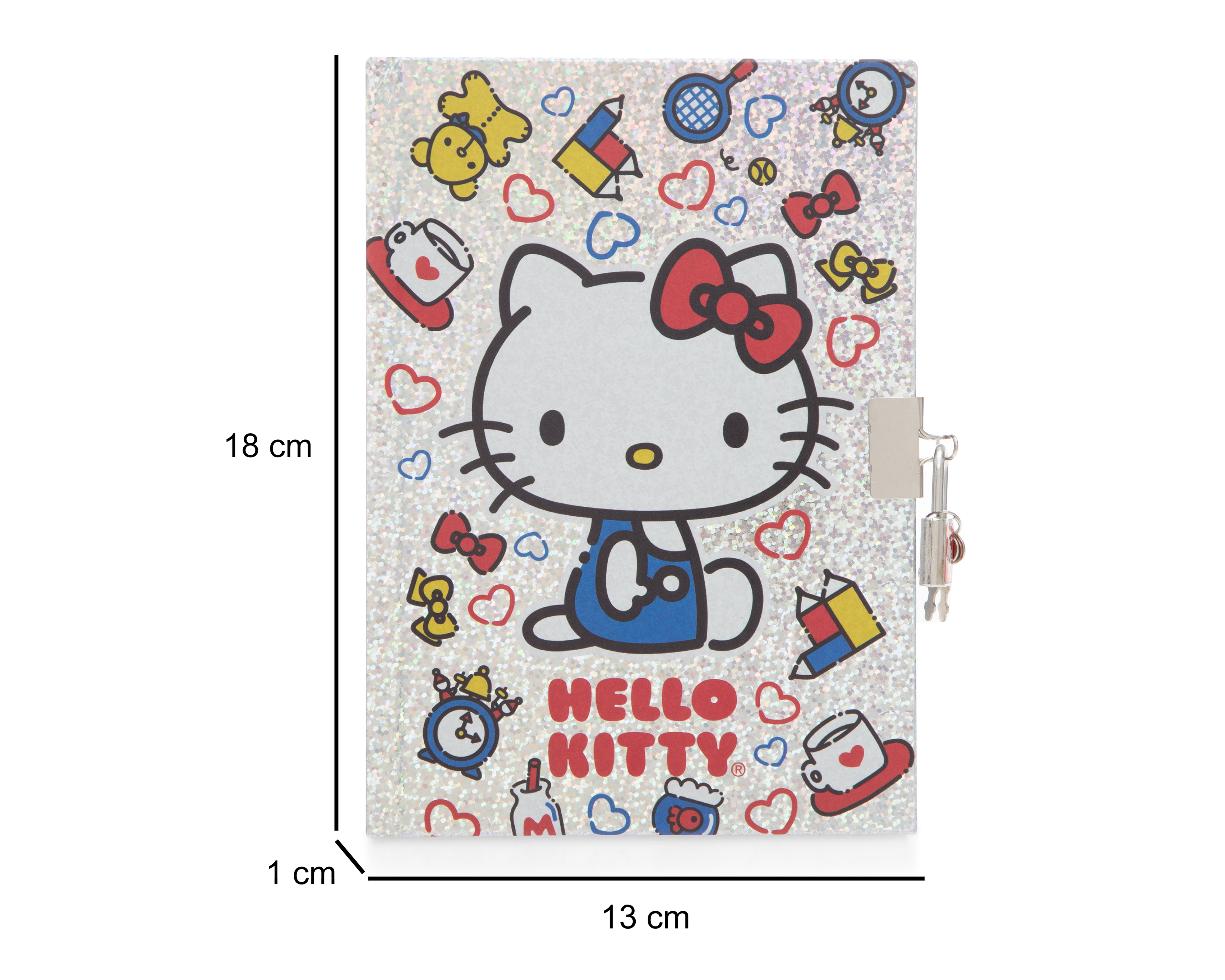 Foto 6 pulgar | Foto 5 | Diario Hello Kitty con Accesorios