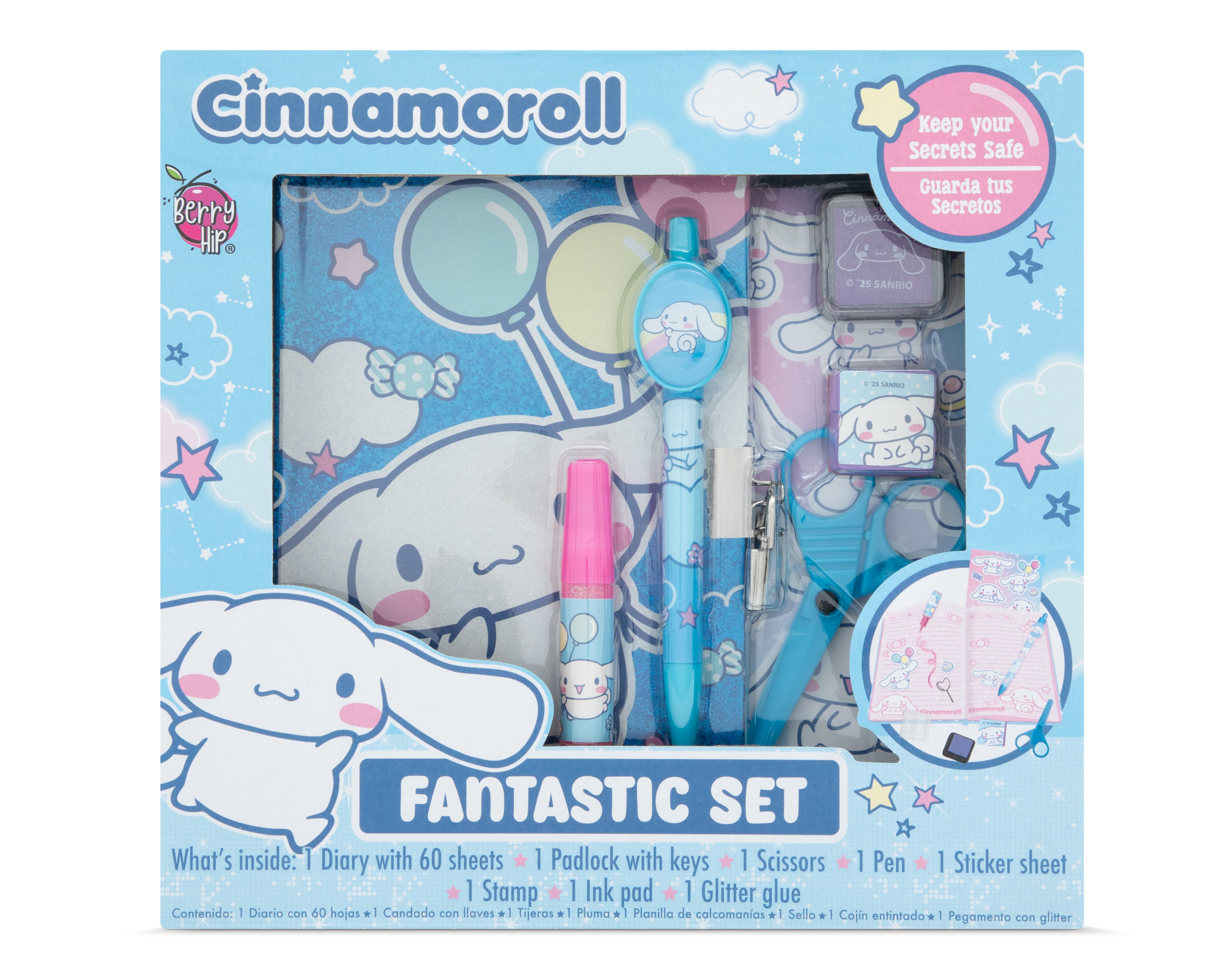 Foto 4 pulgar | Foto 3 | Diario Cinnamoroll con Accesorios