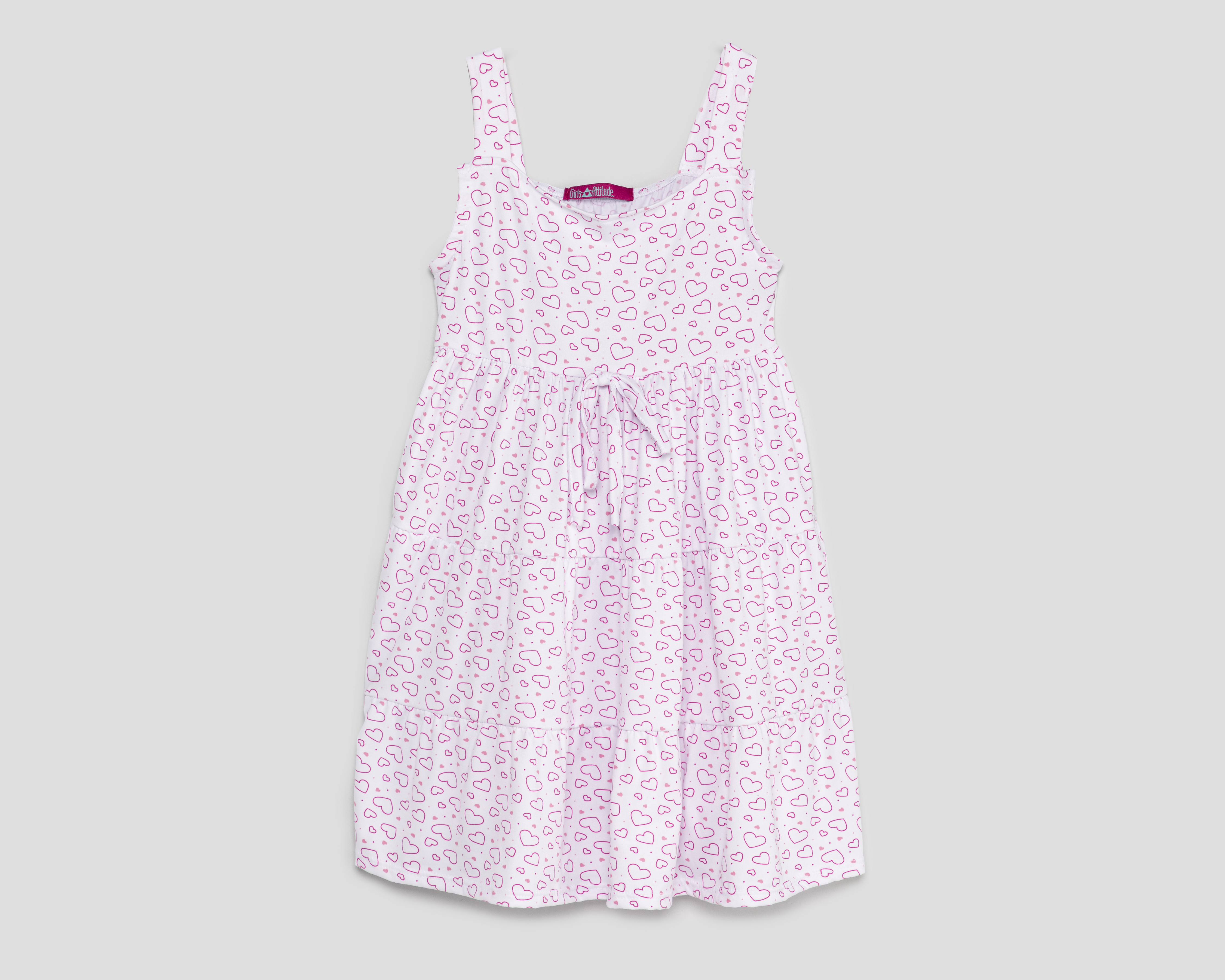 Vestido Blanco Girls Attitude para Niña