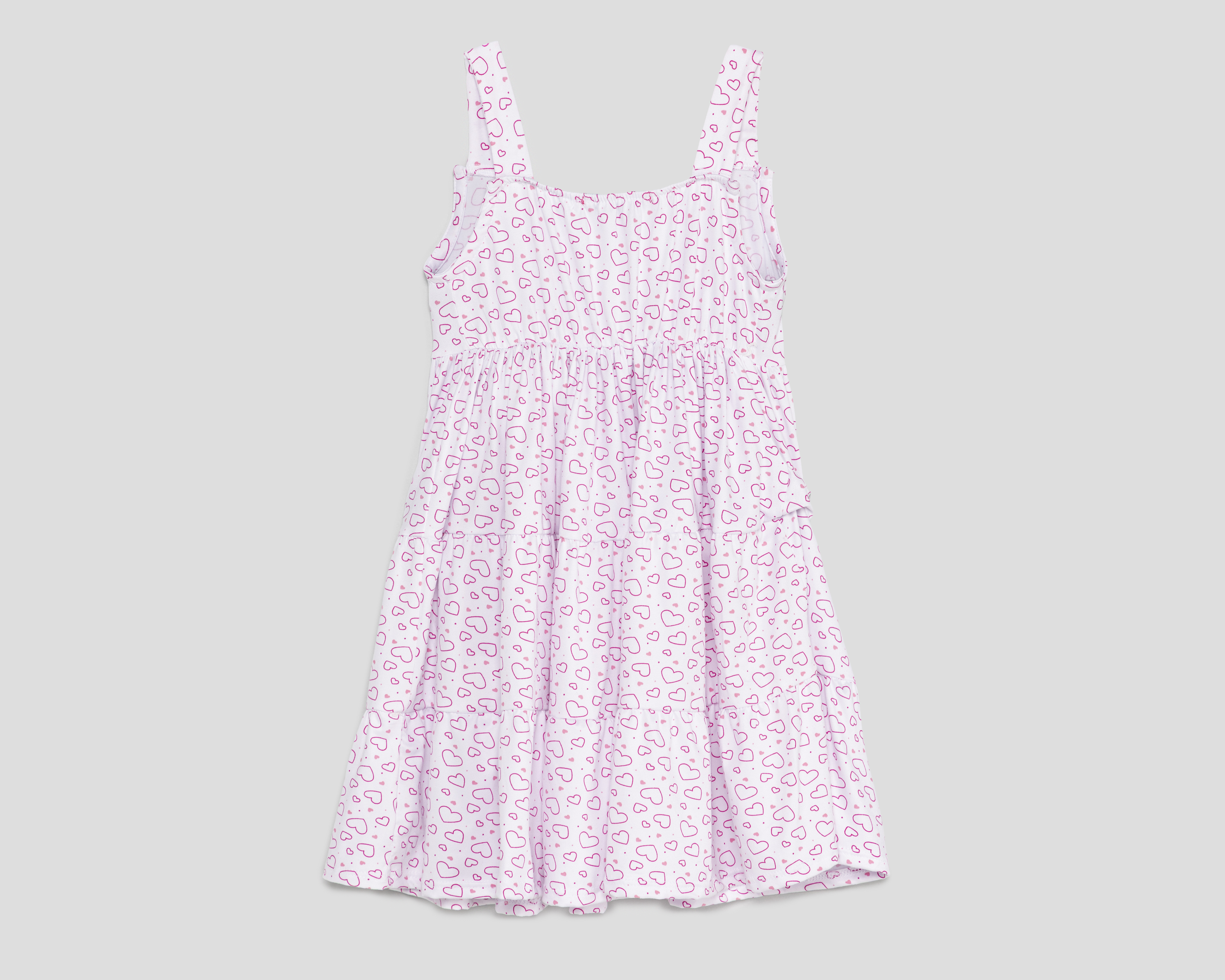 Foto 3 pulgar | Foto 2 | Vestido Blanco Girls Attitude para Niña