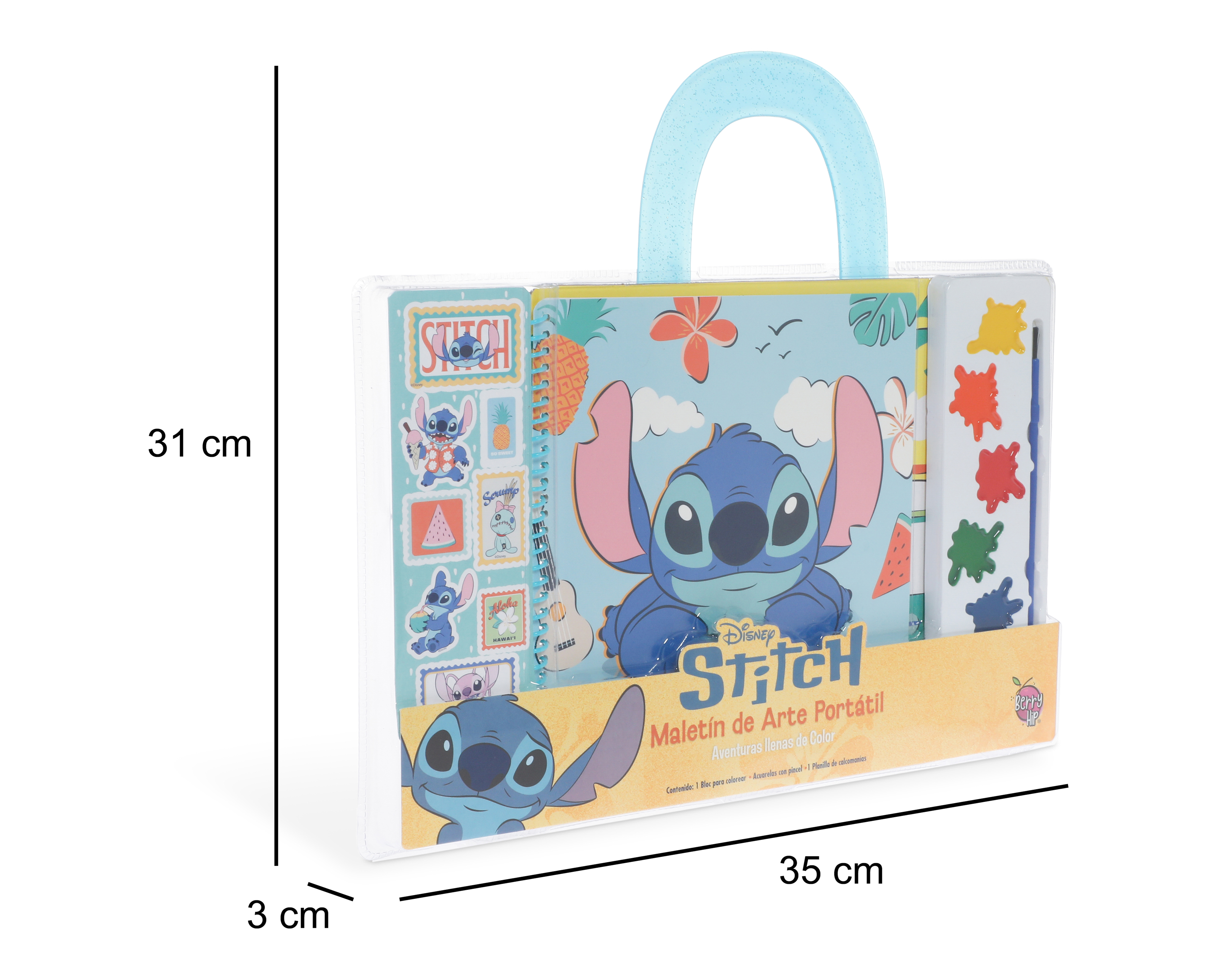 Foto 4 | Foto 4 | Maletín de Arte Portátil Disney Lilo & Stitch con Accesorios