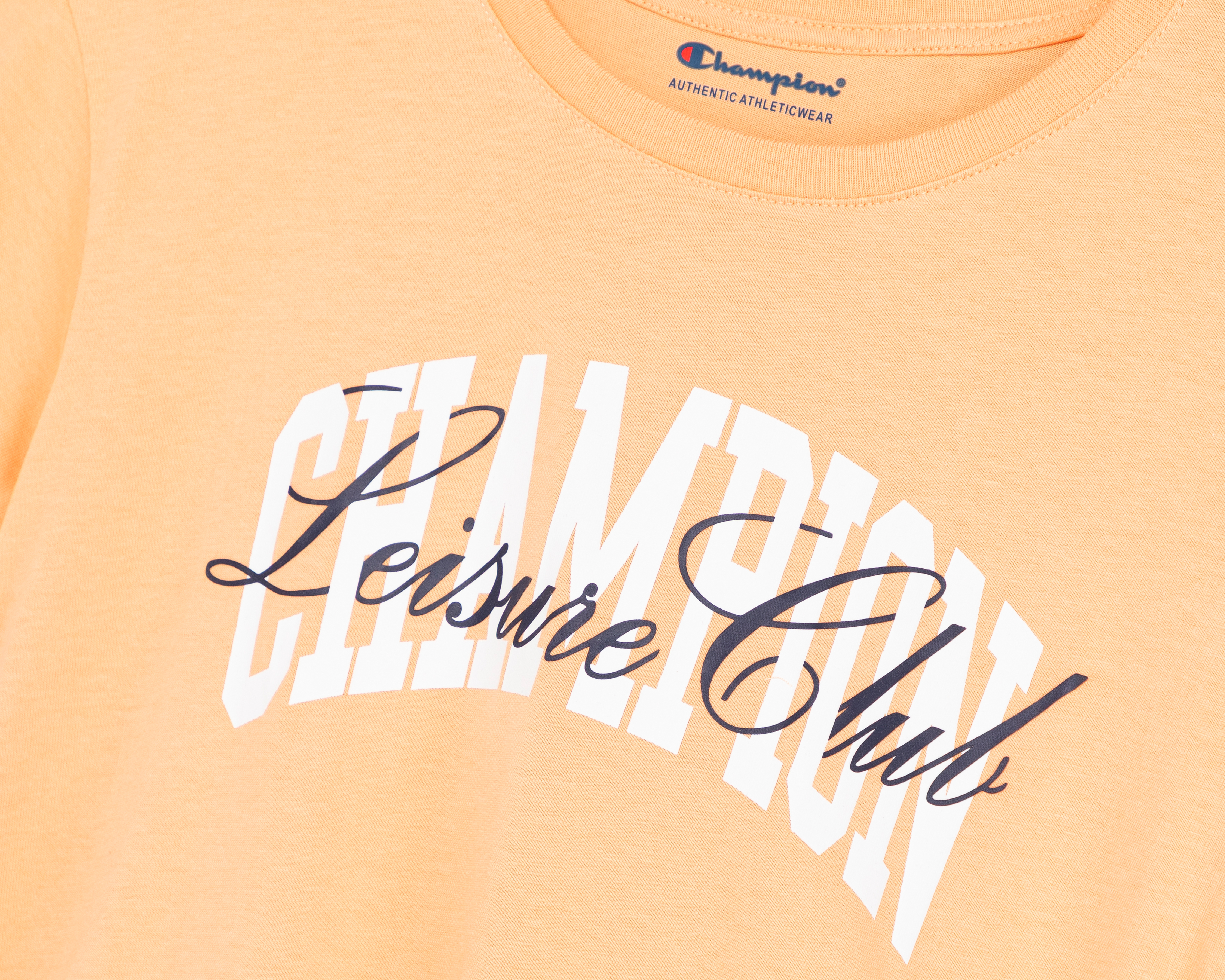 Foto 3 | Foto 3 | Playera de Cuello Redondo Rosa Champion Juvenil