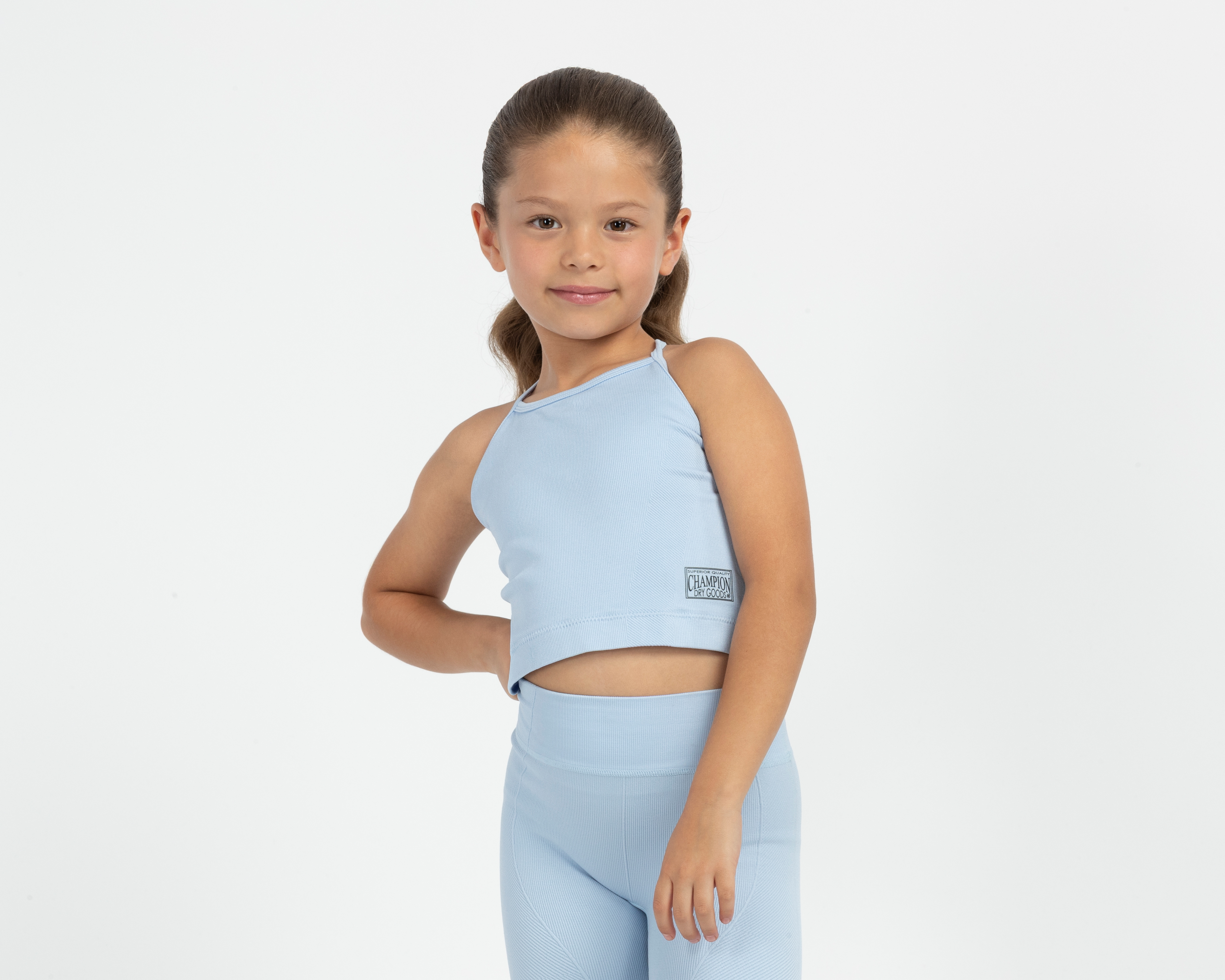 Foto 4 pulgar | Foto 3 | Conjunto Deportivo de Top y Short Champion para Niña